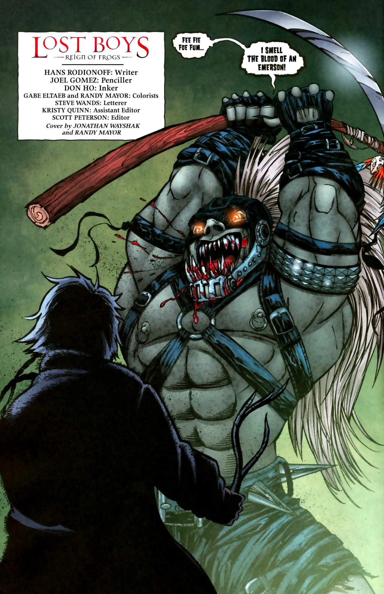 Read online Lost Boys: Reign of Frogs comic -  Issue #4 - 3