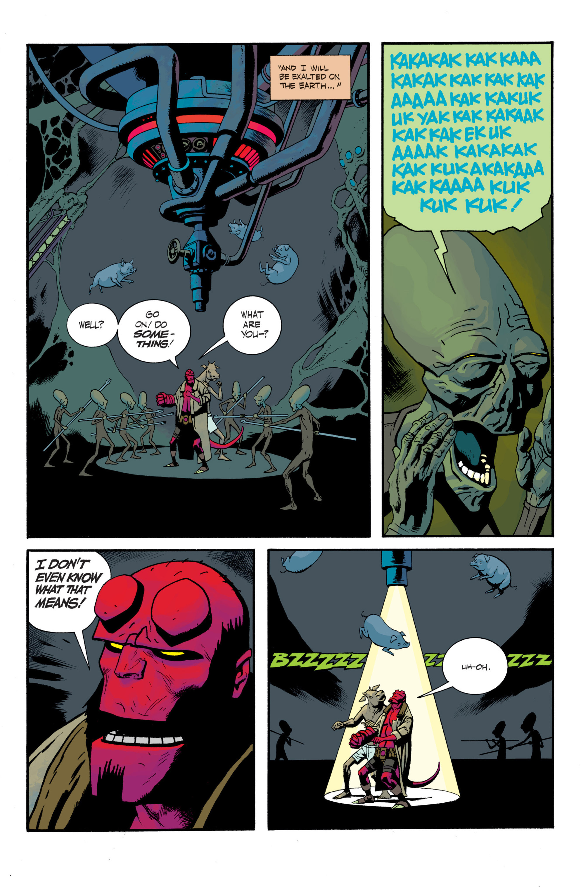 Read online Hellboy comic -  Issue #11 - 176