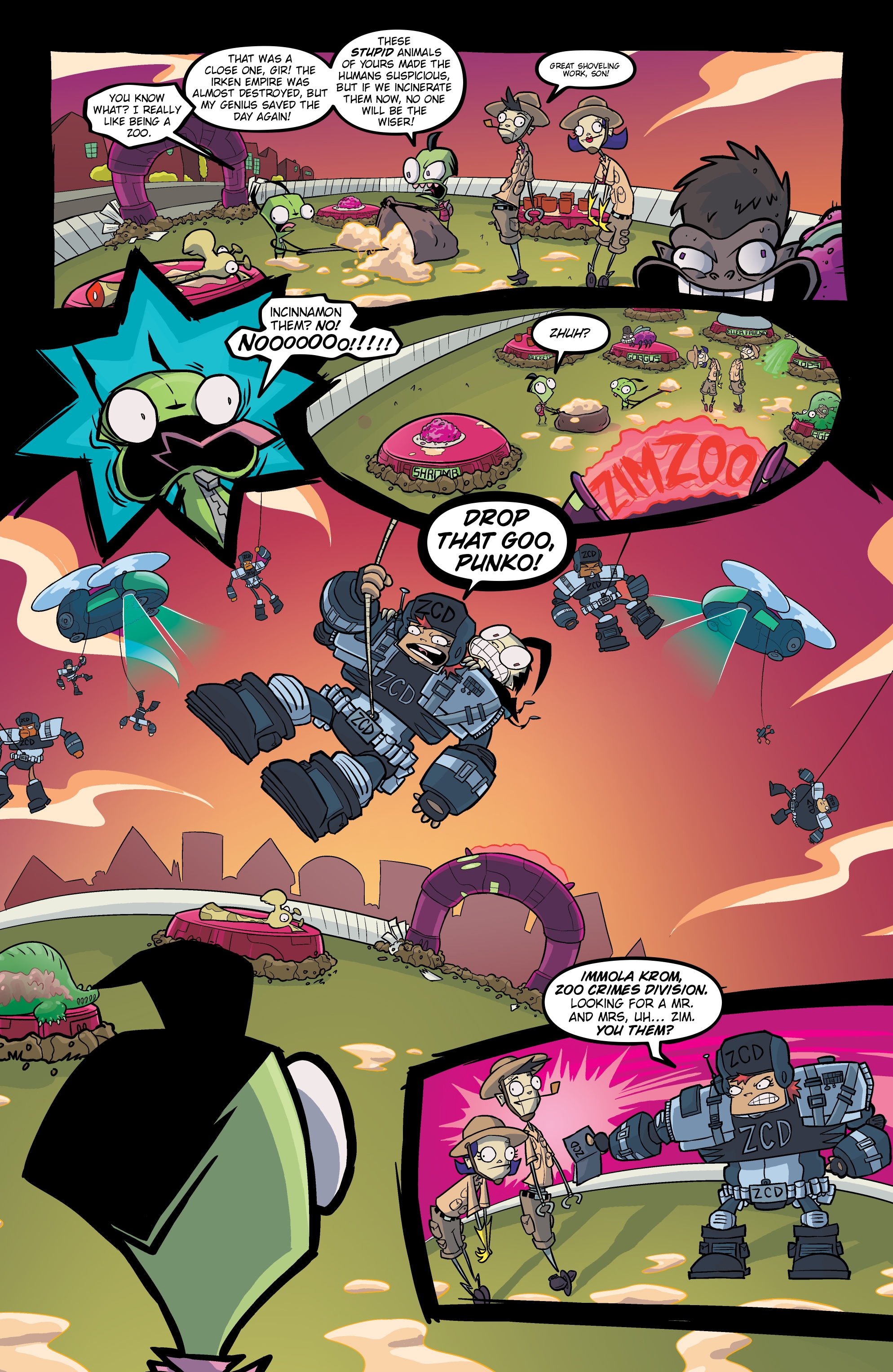 Read online Invader Zim comic -  Issue # _TPB 4 - 89