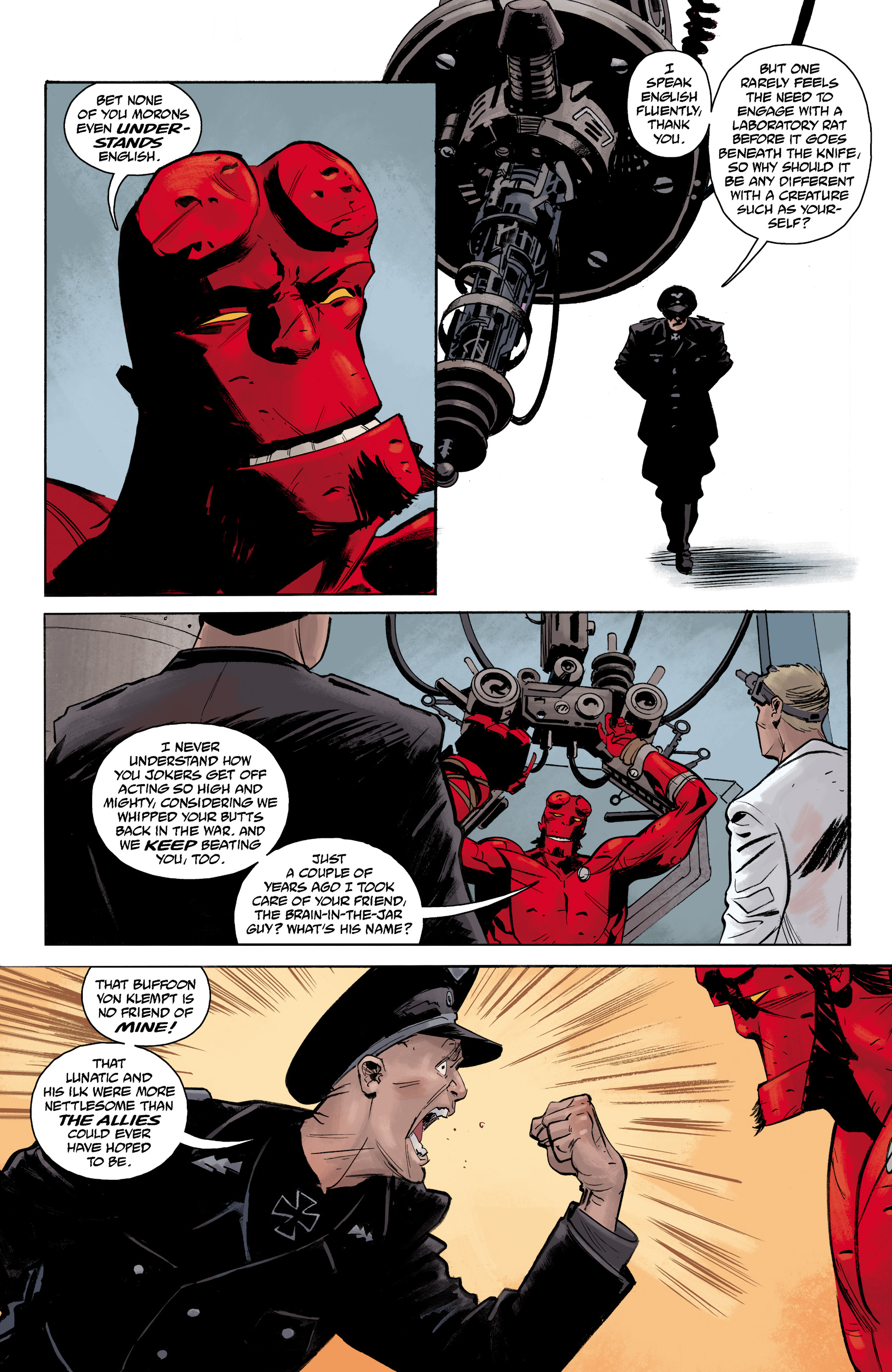 Read online Hellboy and the B.P.R.D.: 1954 -- Black Sun comic -  Issue #2 - 11