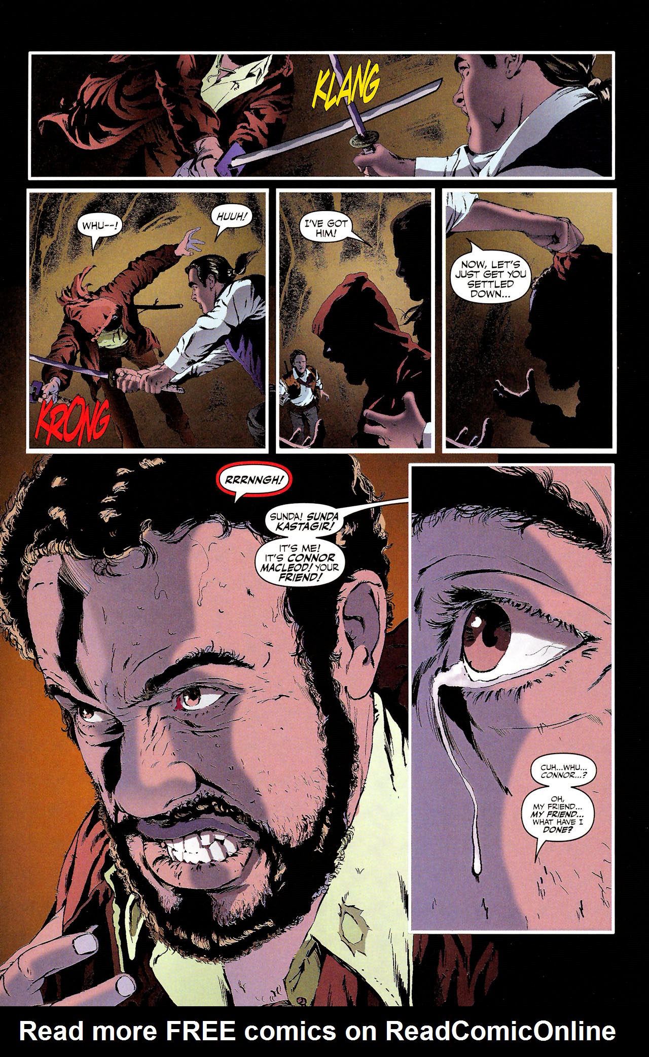 Read online Highlander comic -  Issue #8 - 18