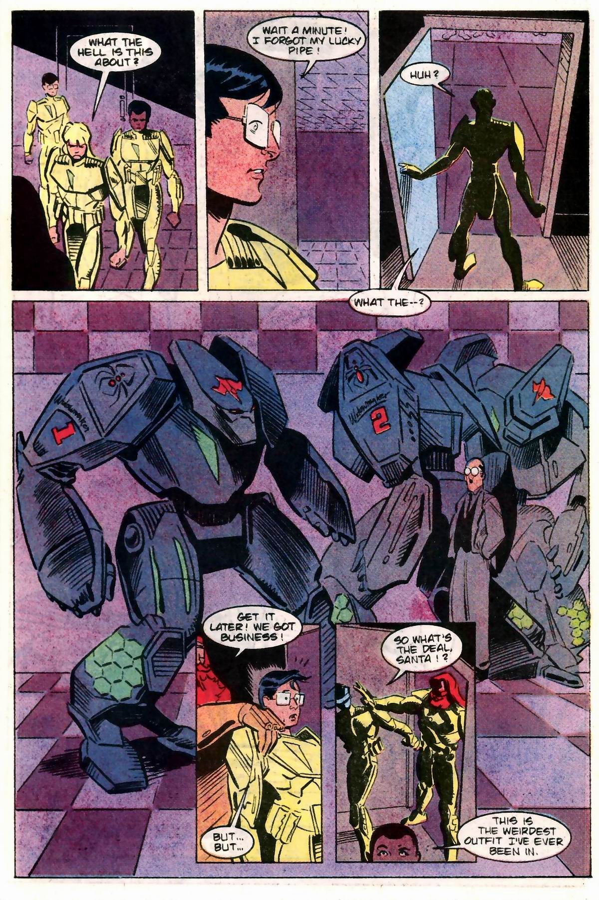 Read online The Web (1991) comic -  Issue #6 - 22