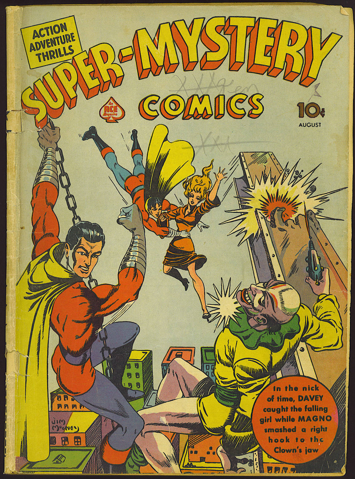 Read online Super-Mystery Comics comic -  Issue #9 - 1