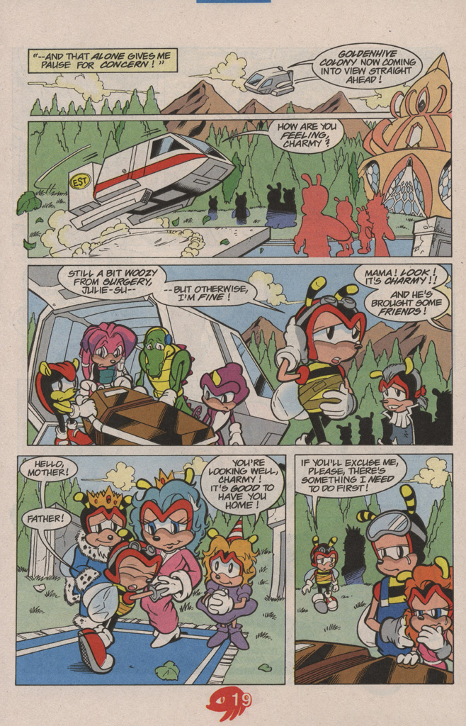 Read online Knuckles the Echidna comic -  Issue #15 - 26