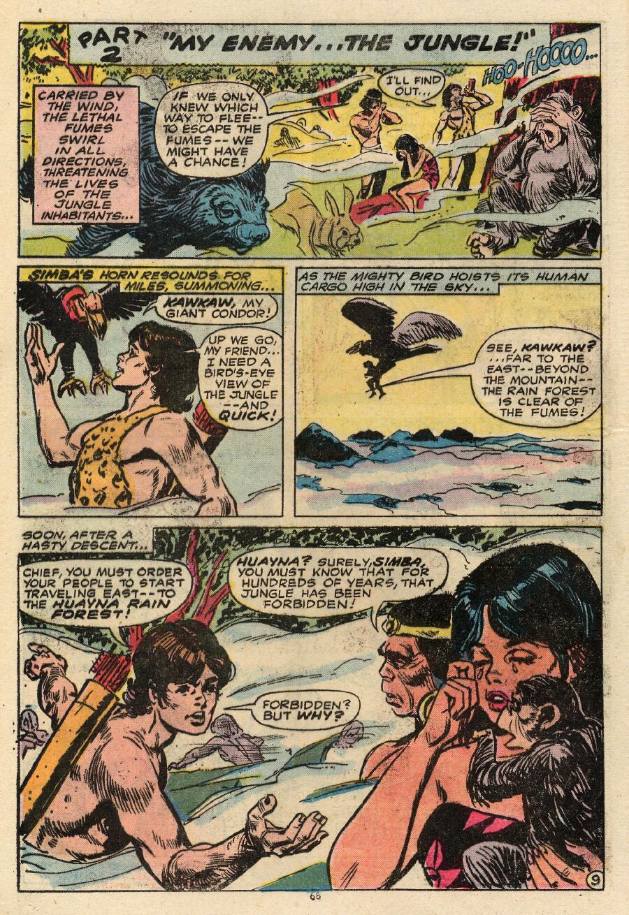 Read online Tarzan (1972) comic -  Issue #231 - 70