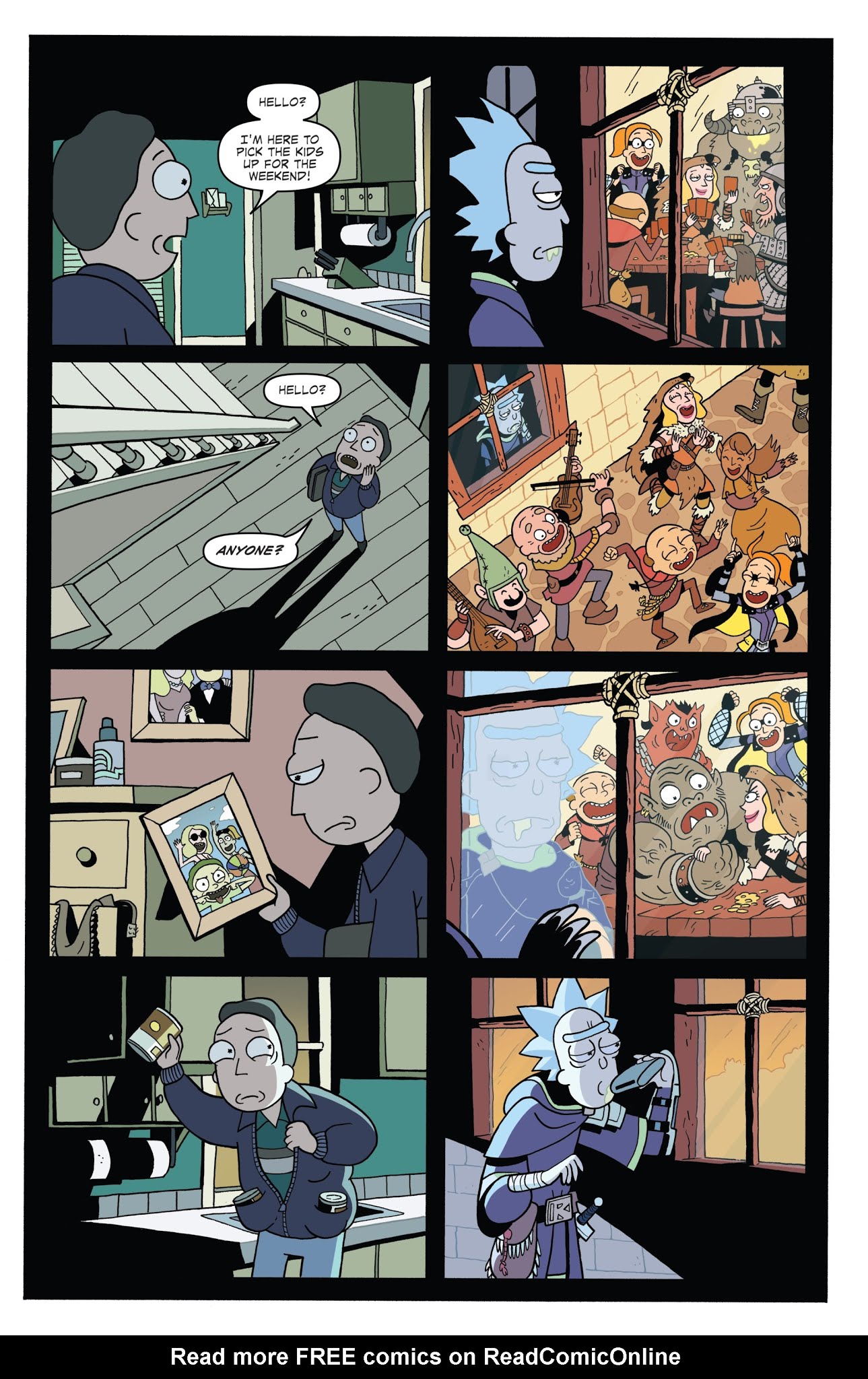Read online Rick and Morty vs Dungeons & Dragons comic -  Issue #2 - 23