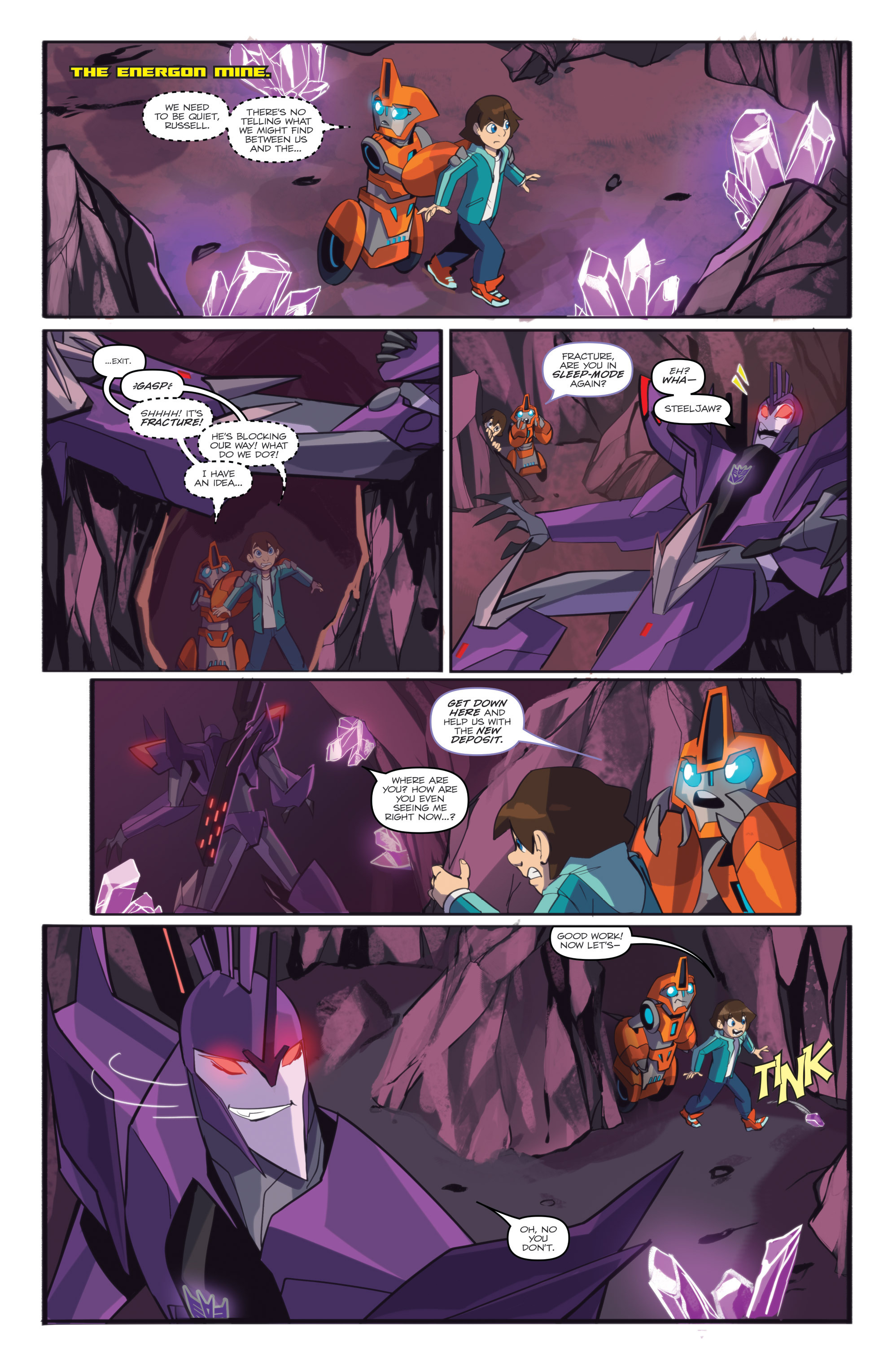 Read online Transformers: Robots In Disguise (2015) comic -  Issue #6 - 13