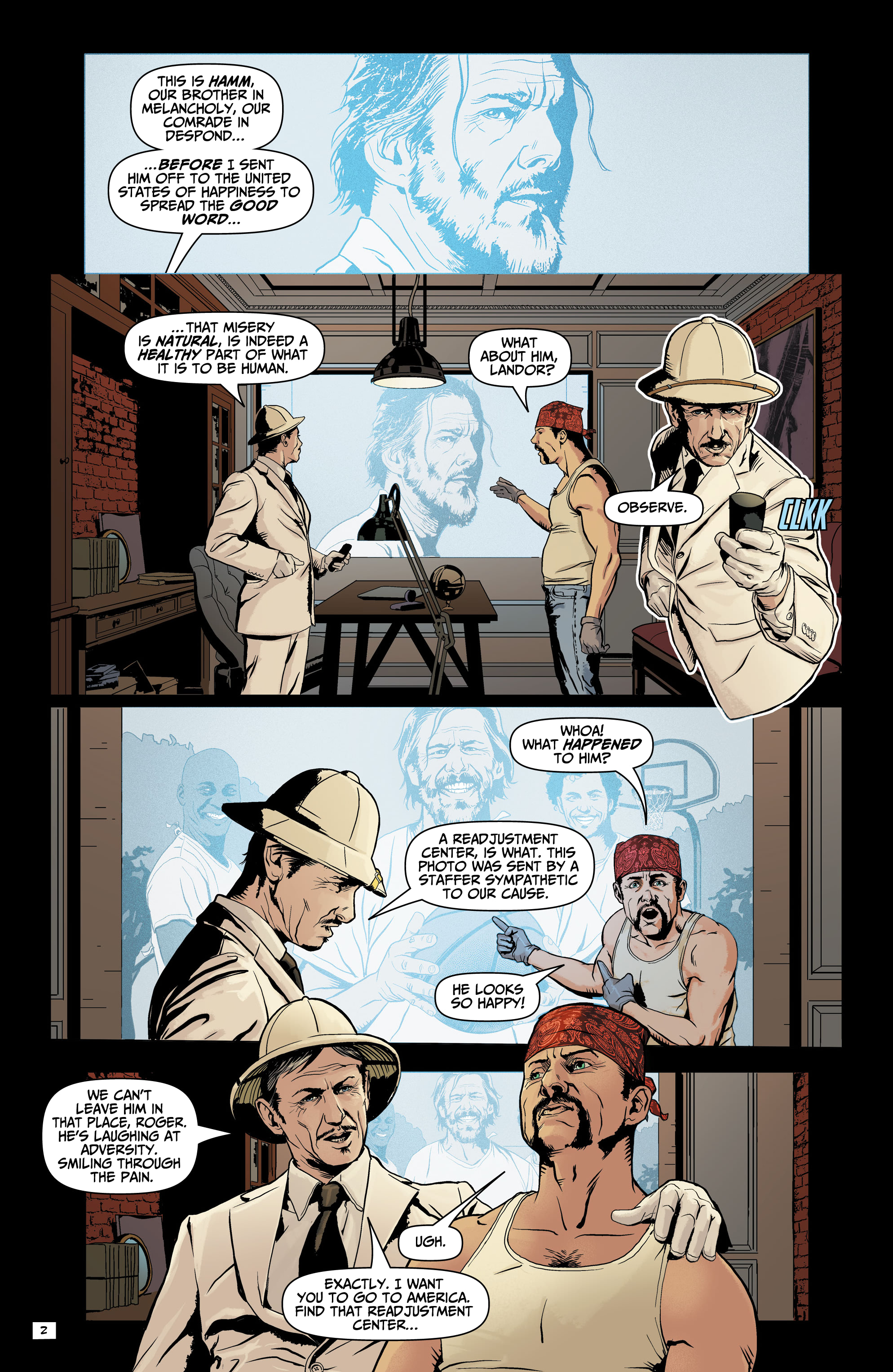Read online Happy Hour comic -  Issue #3 - 4