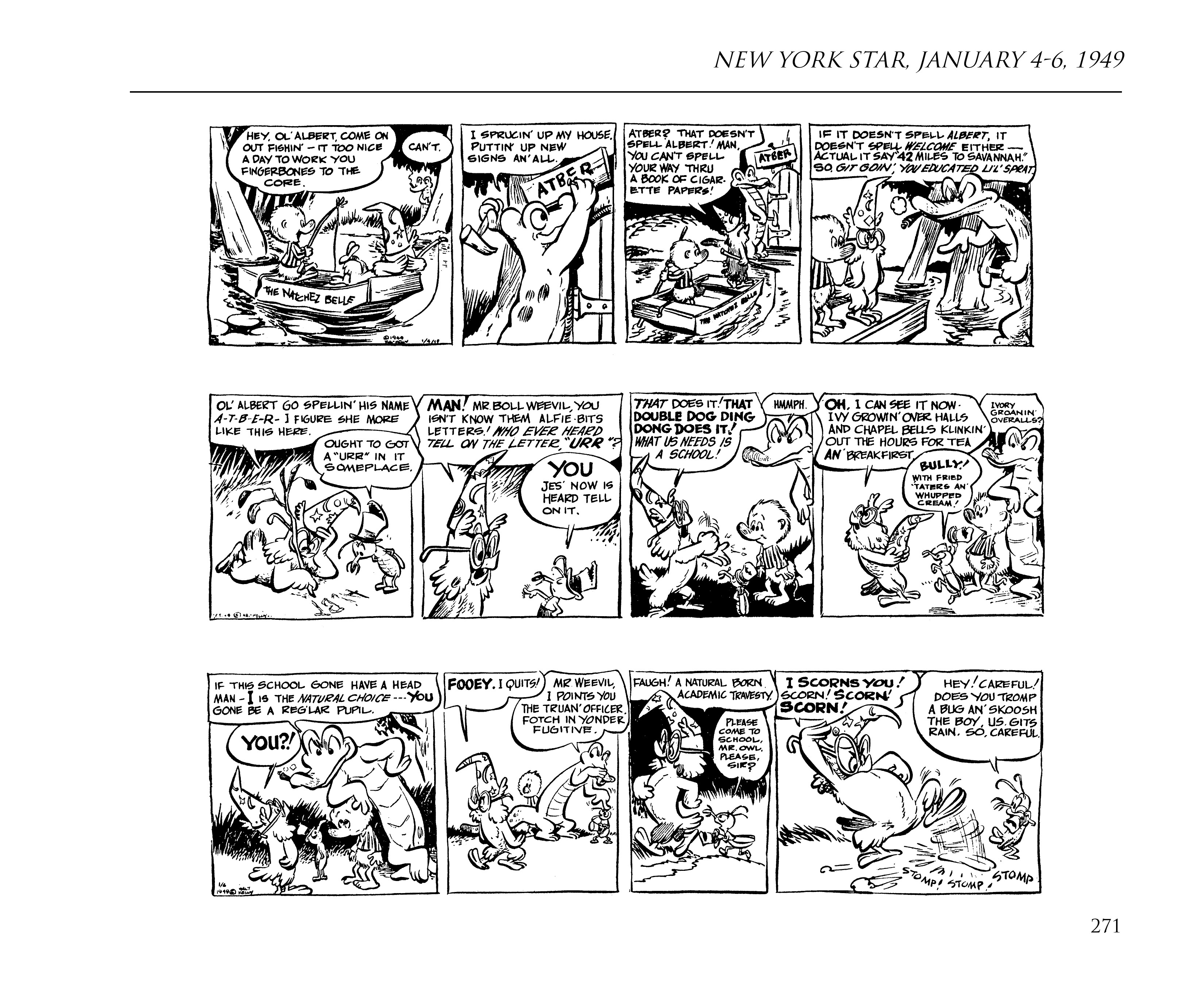Read online Pogo by Walt Kelly: The Complete Syndicated Comic Strips comic -  Issue # TPB 1 (Part 3) - 89