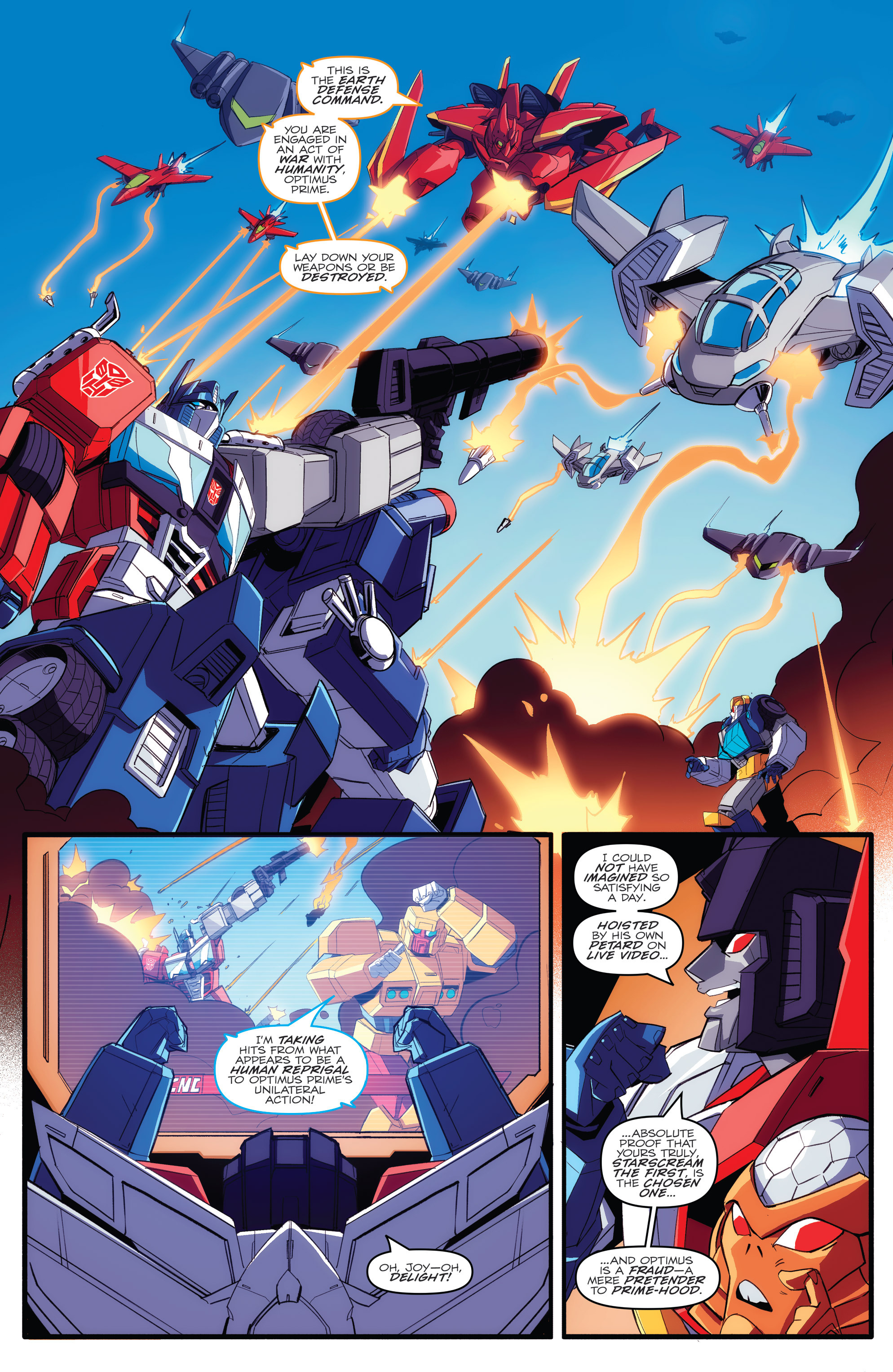 Read online The Transformers (2014) comic -  Issue #53 - 16