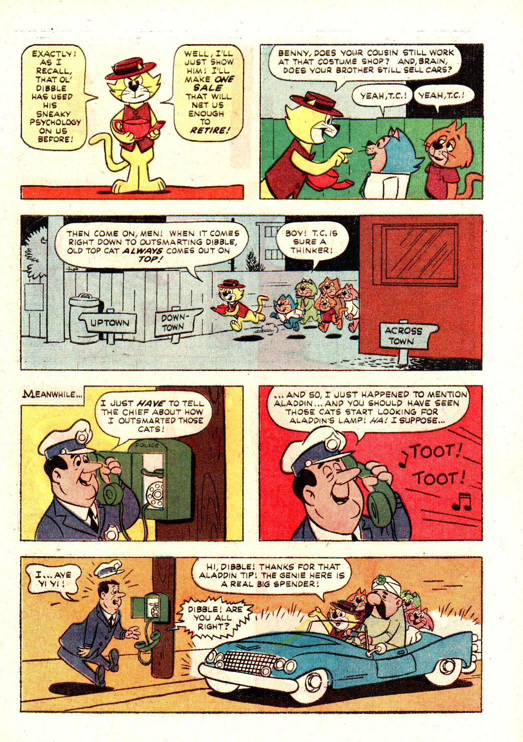 Read online Top Cat (1962) comic -  Issue #6 - 7