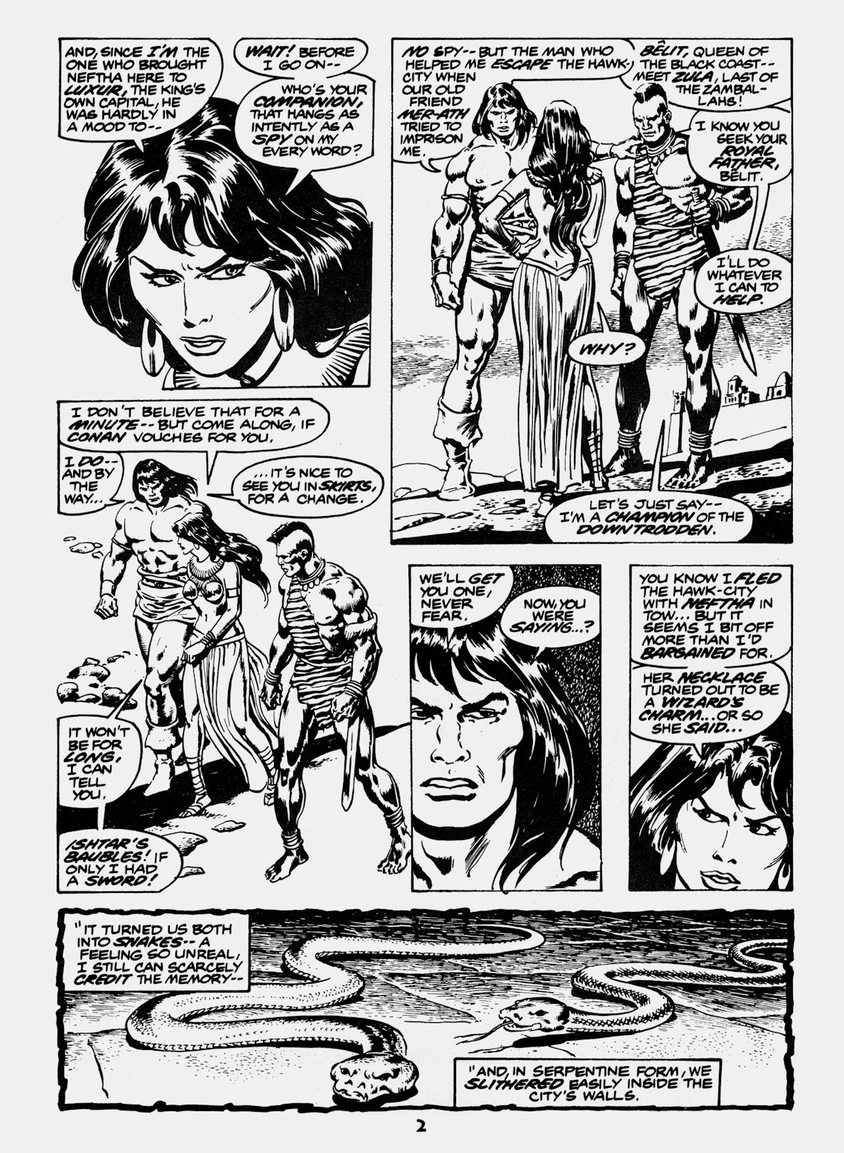 Read online Conan Saga comic -  Issue #93 - 4