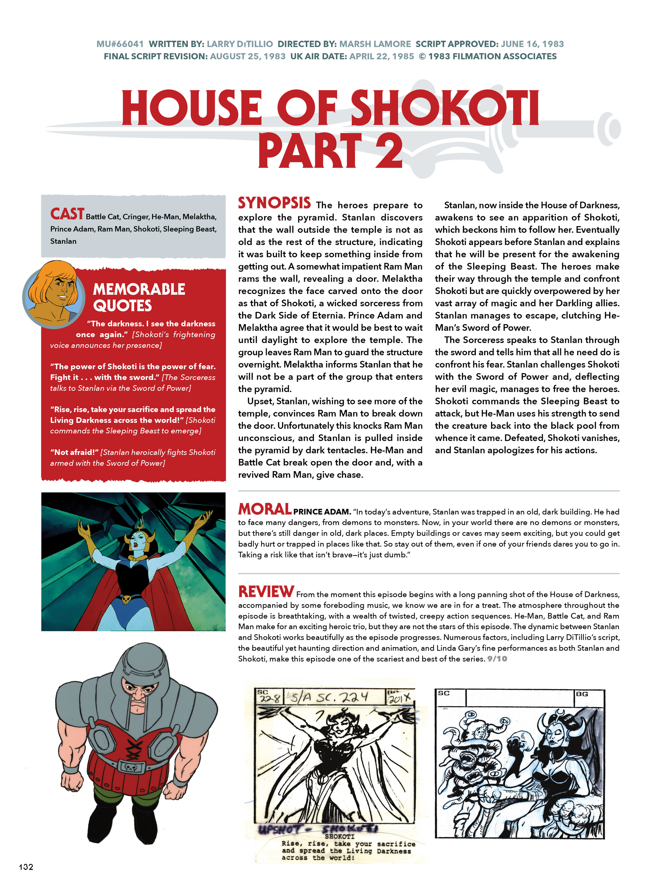 Read online He-Man and She-Ra: A Complete Guide to the Classic Animated Adventures comic -  Issue # TPB (Part 1) - 132