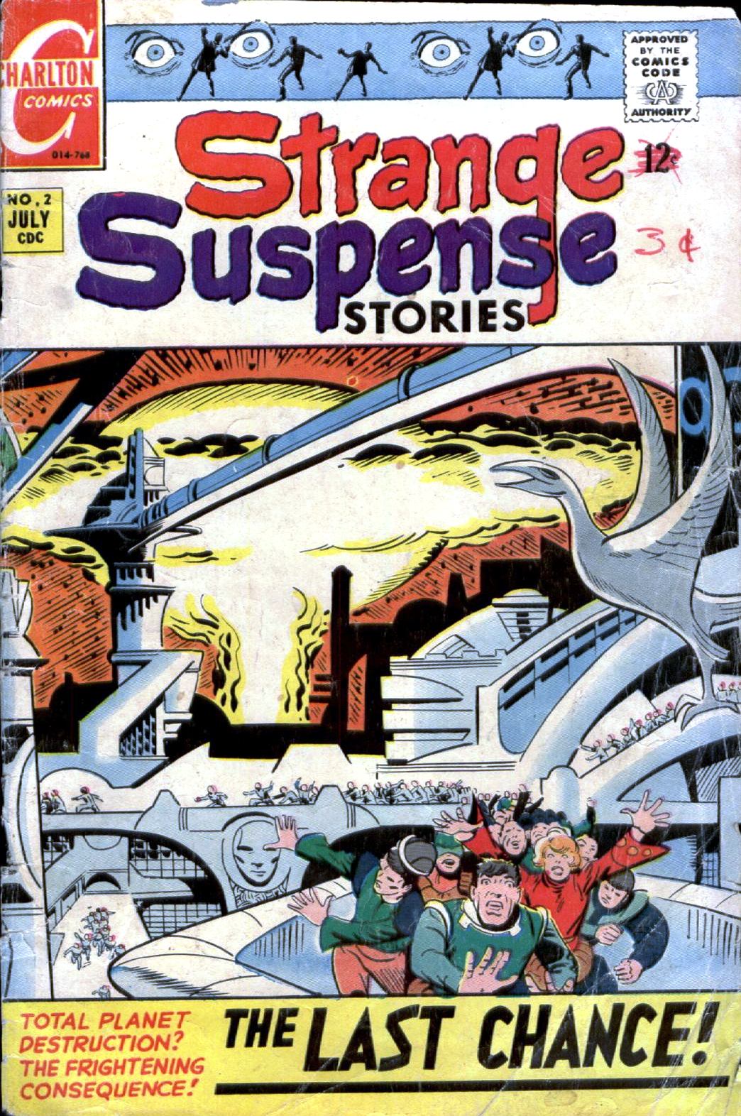 Read online Strange Suspense Stories (1967) comic -  Issue #2 - 1