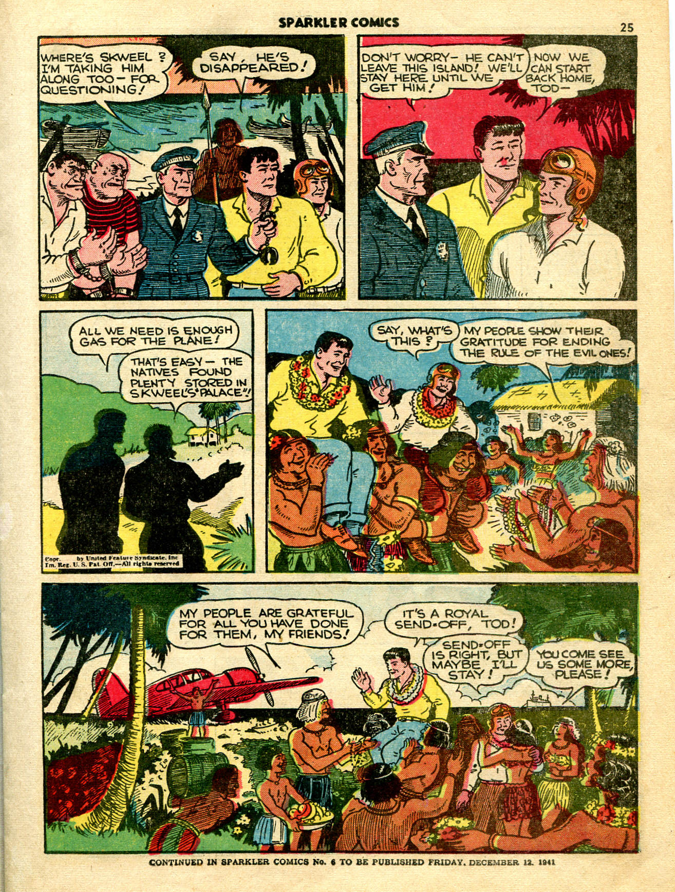Read online Sparkler Comics comic -  Issue #5 - 26
