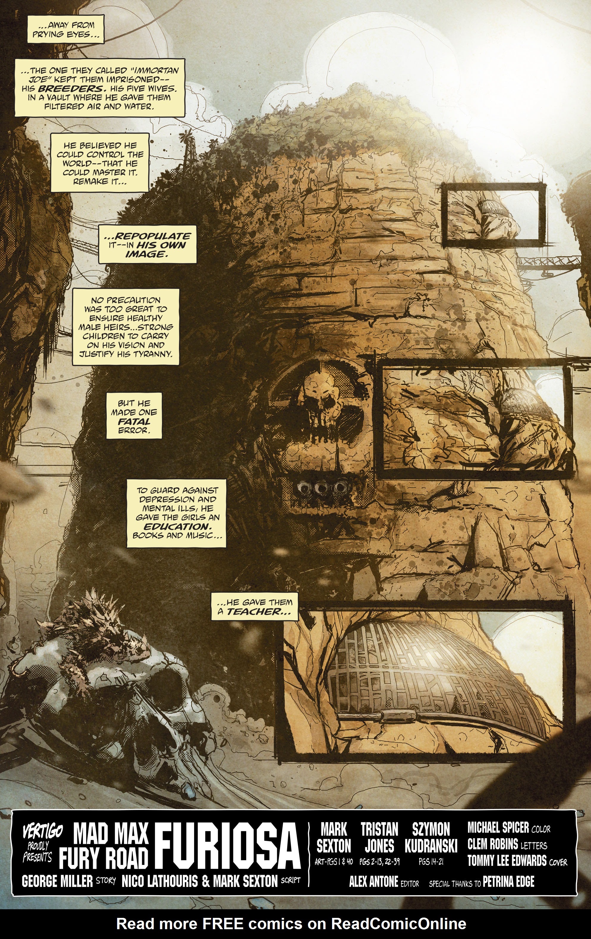 Read online Mad Max: Fury Road: Furiosa comic -  Issue # Full - 3