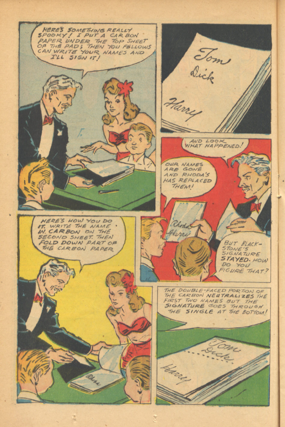 Read online Super-Magician Comics comic -  Issue #41 - 20