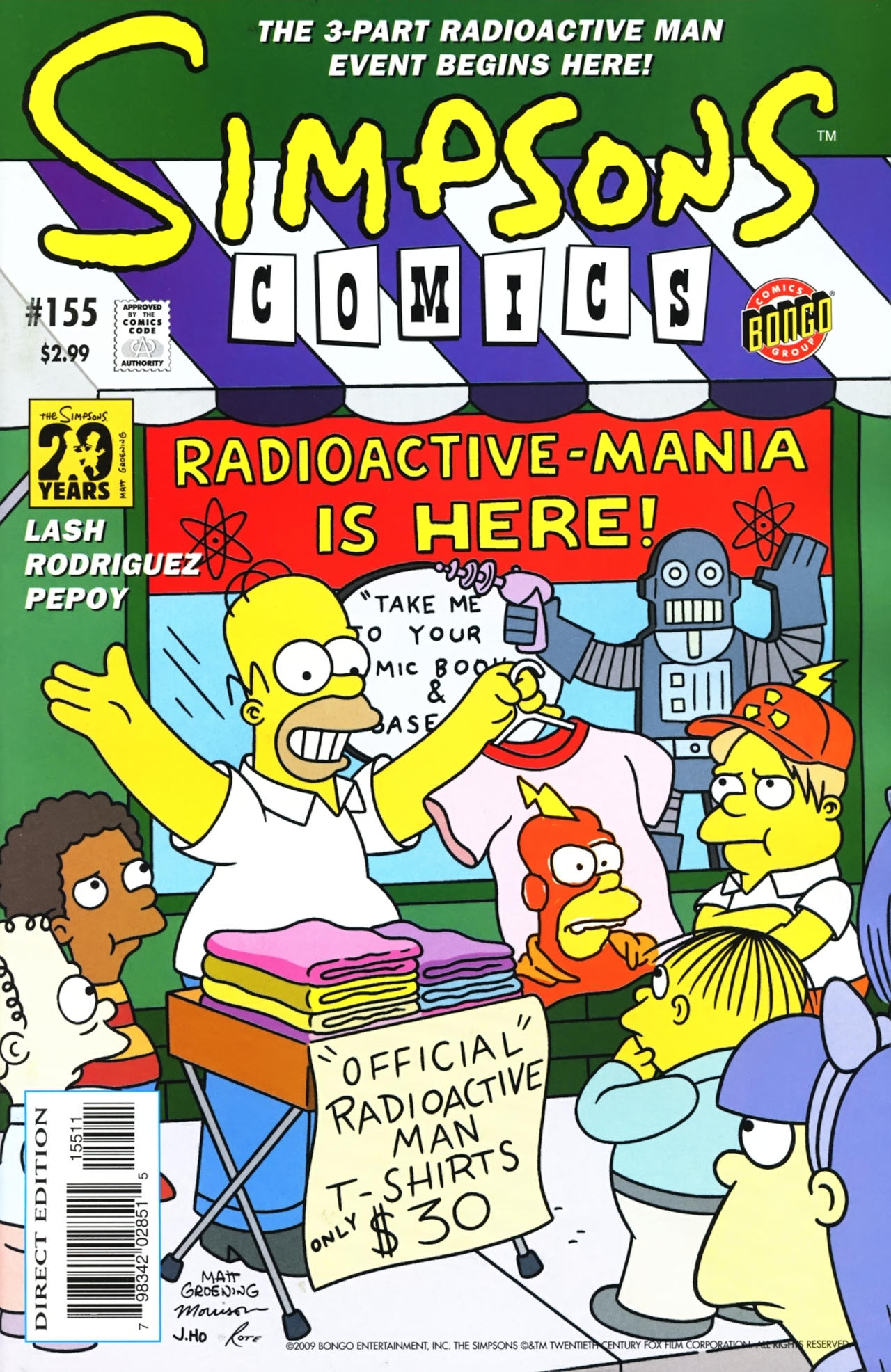 Read online Simpsons Comics comic -  Issue #155 - 1