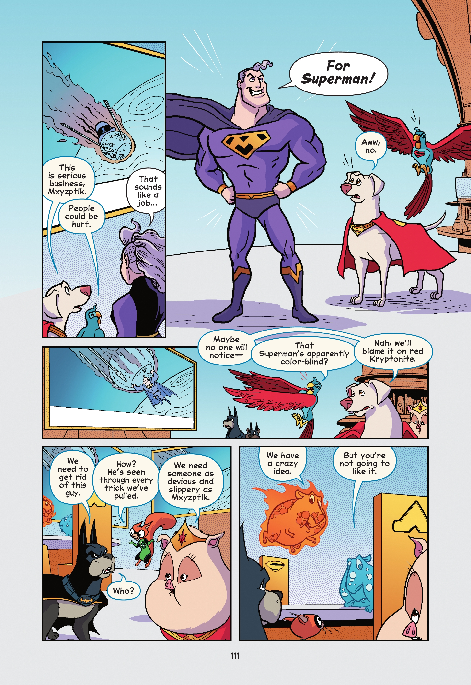 Read online DC League of Super-Pets: The Great Mxy-Up comic -  Issue # TPB (Part 2) - 9