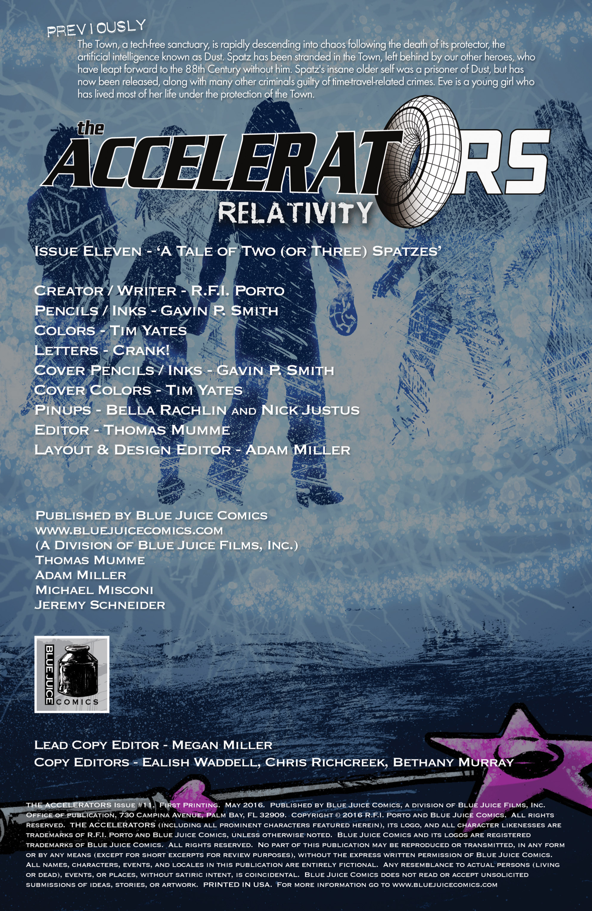 Read online The Accelerators: Relativity comic -  Issue #1 - 2