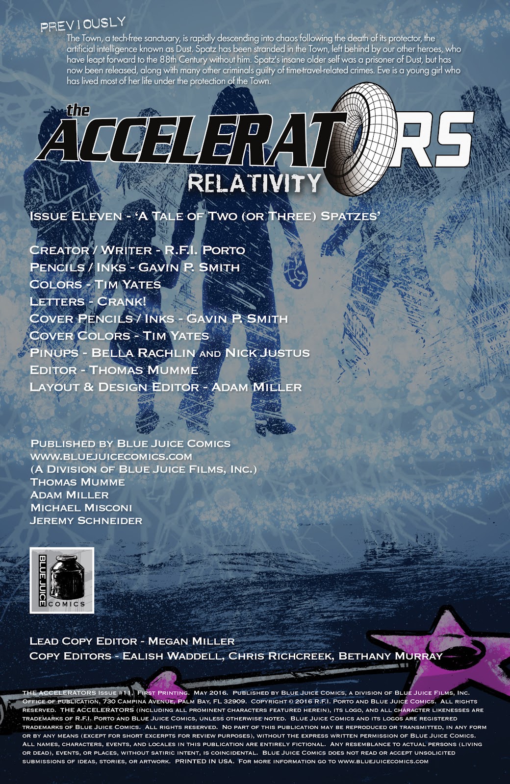 The Accelerators: Relativity issue 1 - Page 2