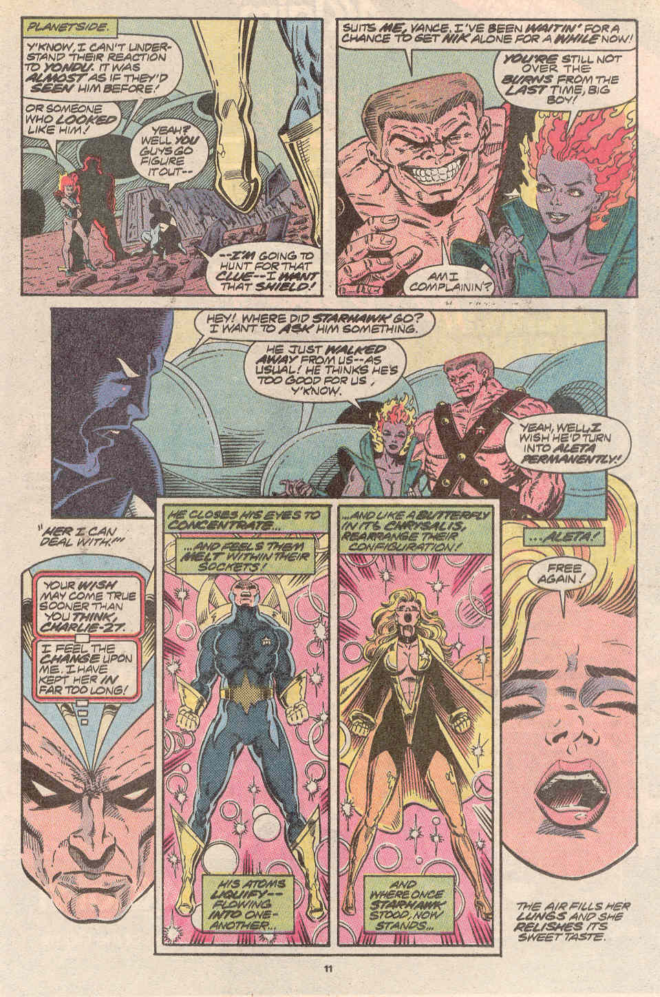 Read online Guardians of the Galaxy (1990) comic -  Issue #1 - 9