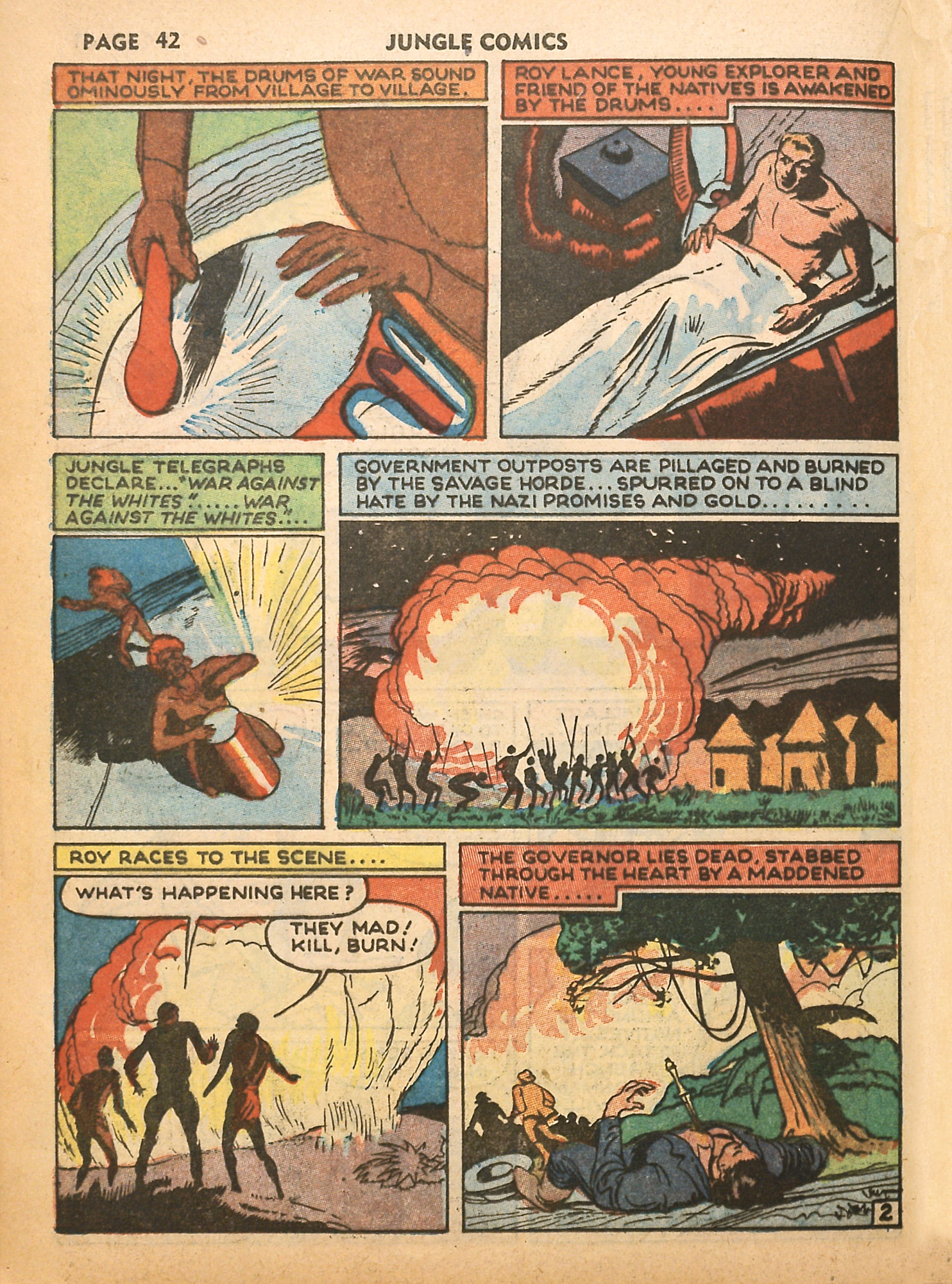 Read online Jungle Comics comic -  Issue #13 - 44