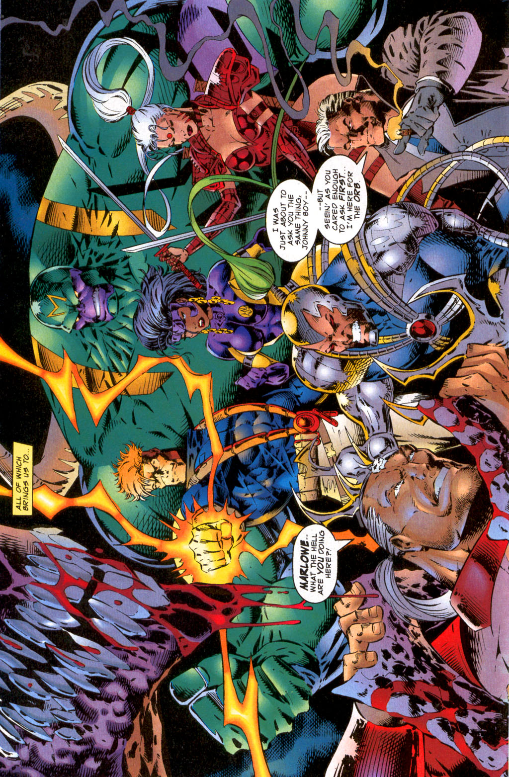 Read online Brigade (1993) comic -  Issue #12 - 5