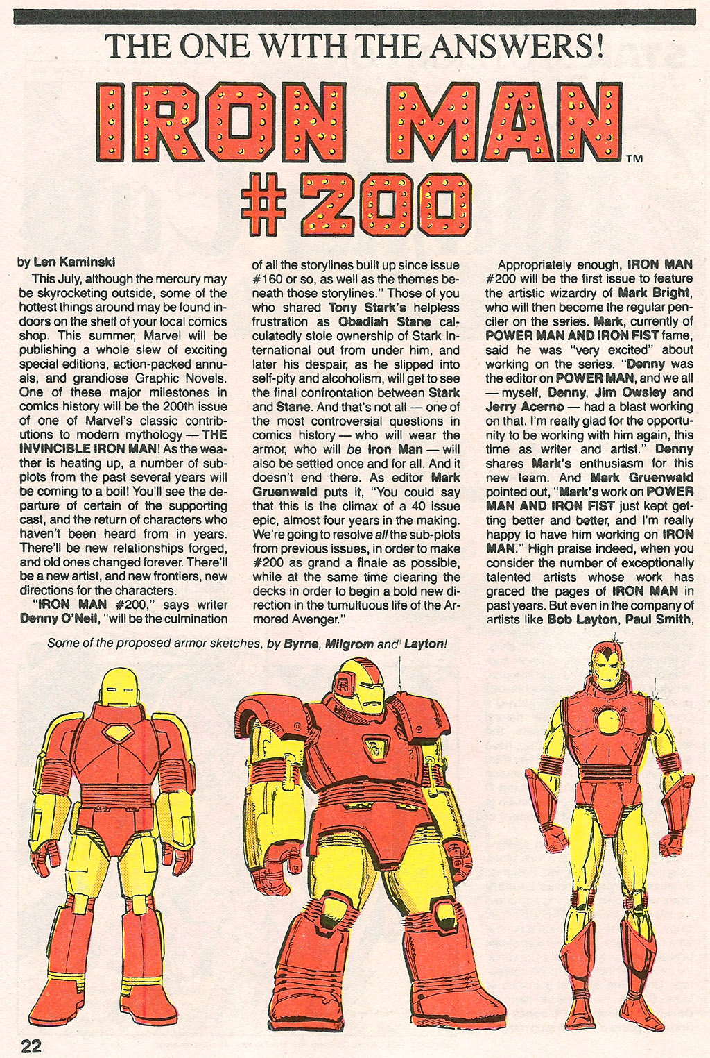 Read online Marvel Age comic -  Issue #31 - 23