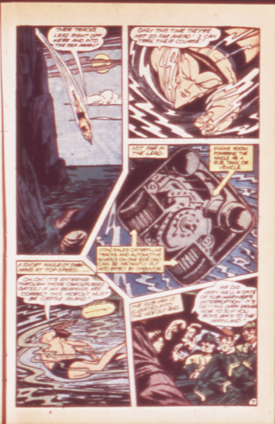 Read online Sub-Mariner Comics comic -  Issue #20 - 21