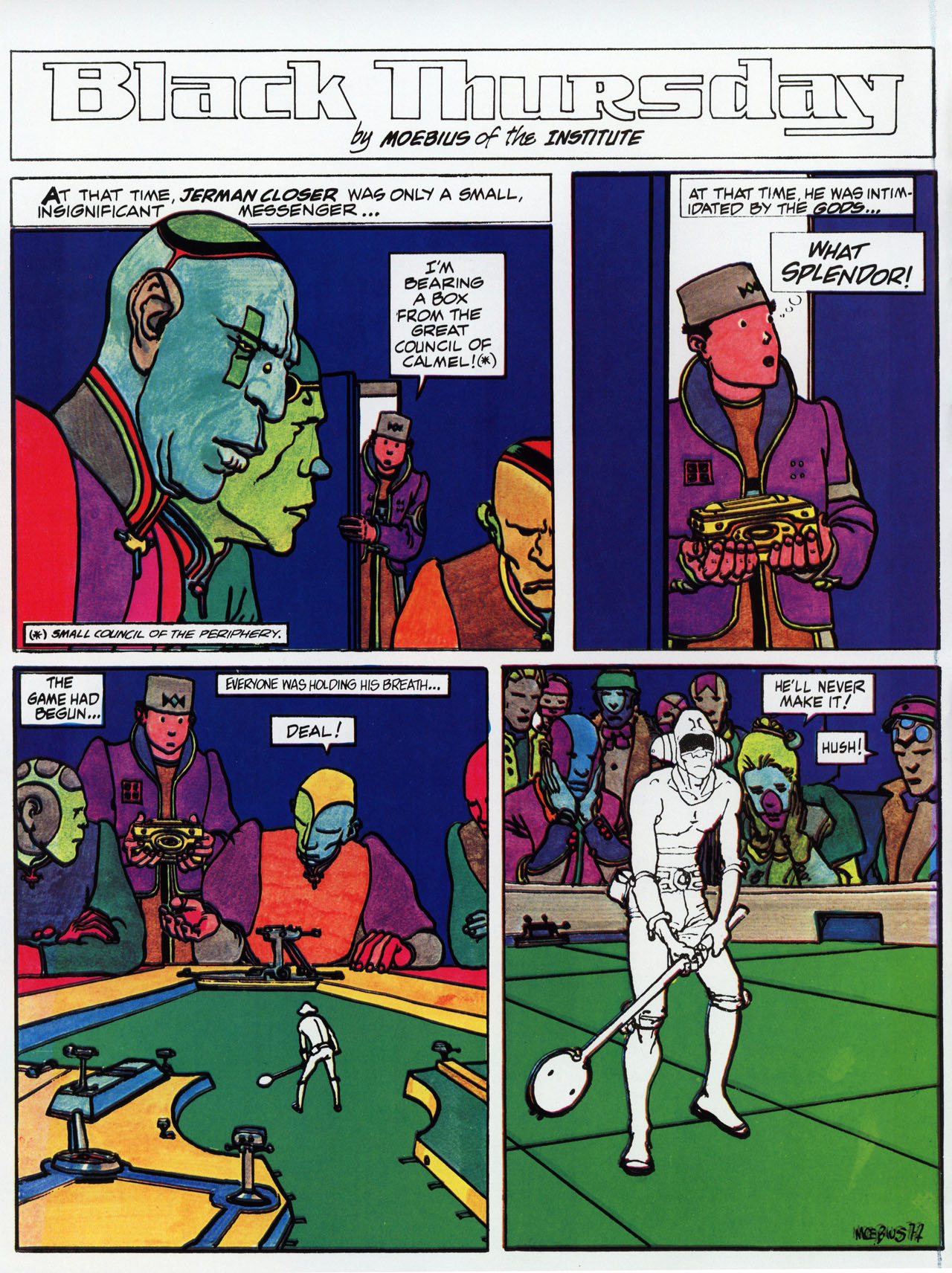 Read online Epic Graphic Novel: Moebius comic -  Issue # TPB 7 - 88