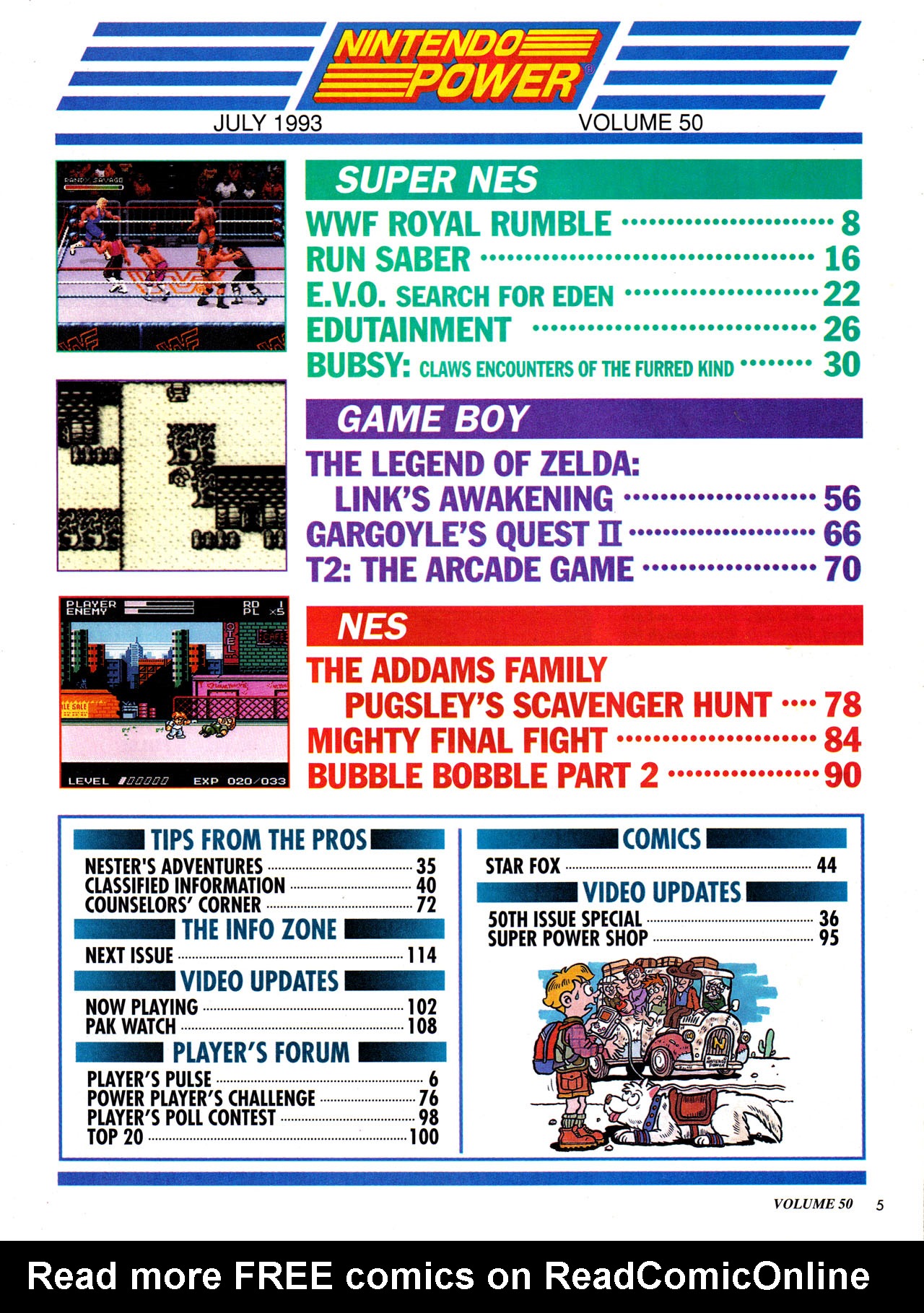 Read online Nintendo Power comic -  Issue #50 - 8