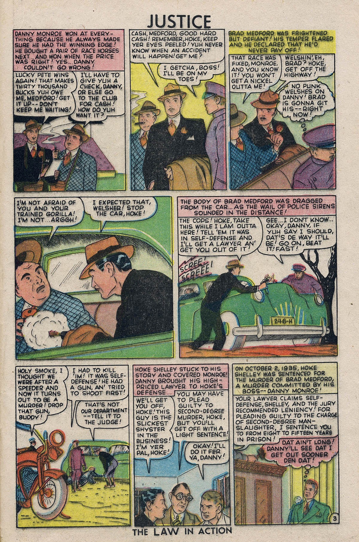 Read online Justice (1947) comic -  Issue #12 - 27