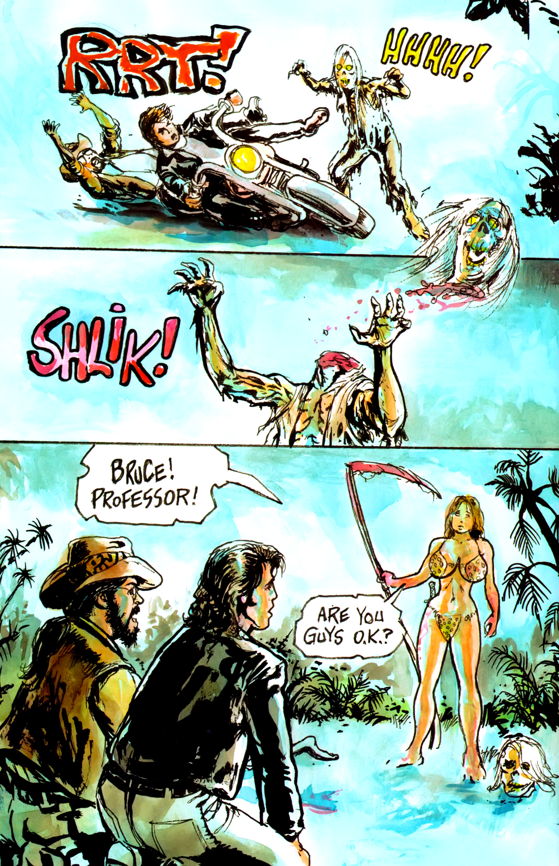 Read online Cavewoman: The Zombie Situation comic -  Issue #1 - 22