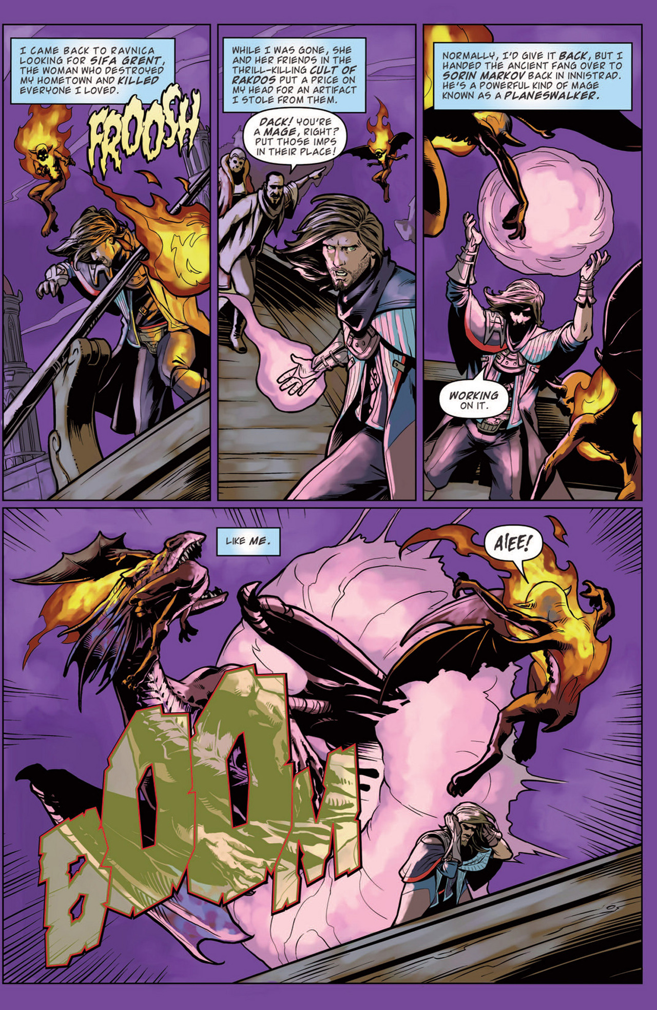 Read online Magic: The Gathering--Path of Vengeance comic -  Issue #3 - 4