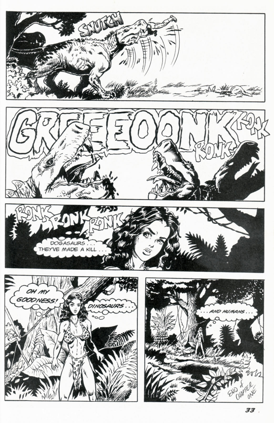 Read online Cavewoman comic -  Issue #1 - 34
