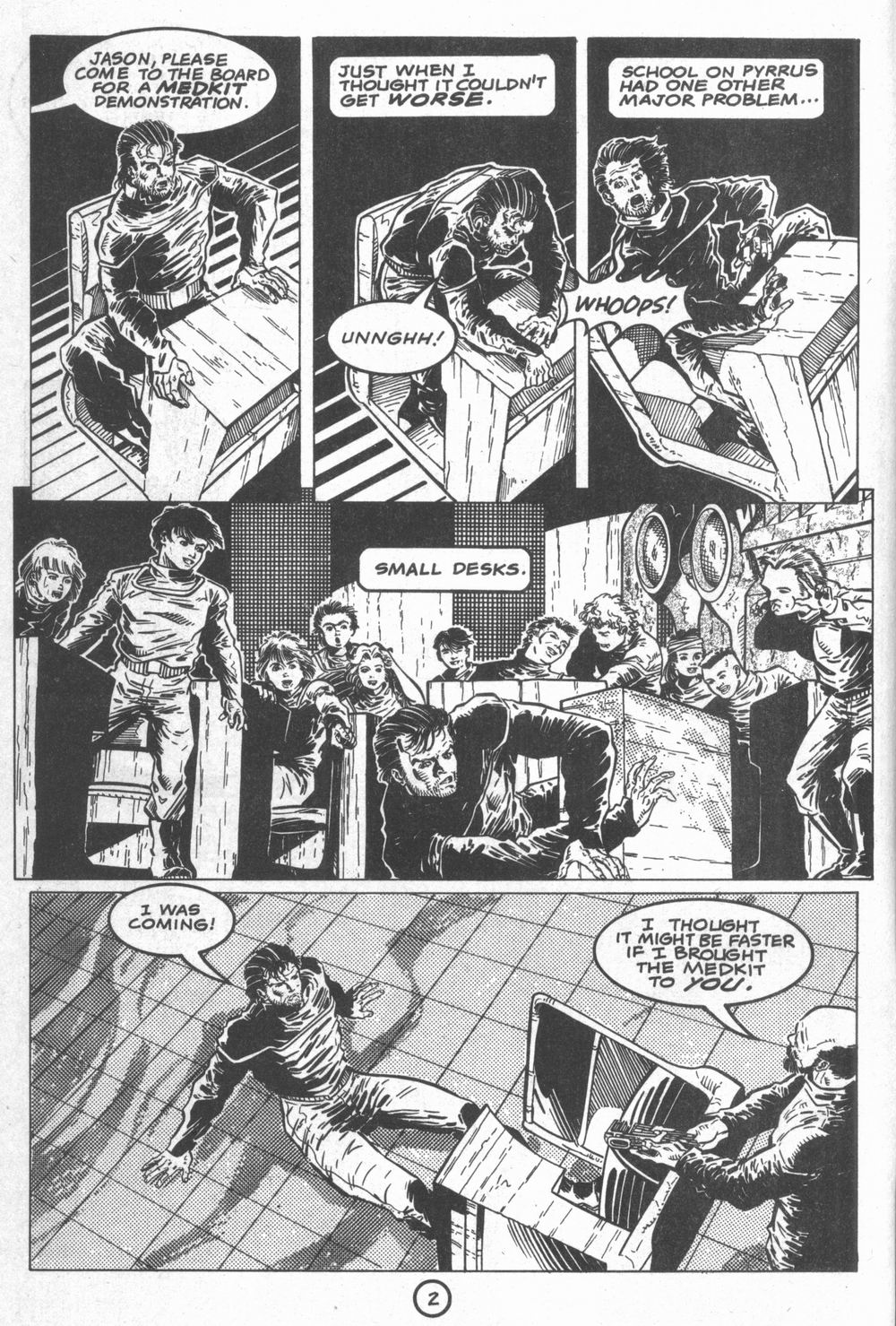 Read online Deathworld comic -  Issue #2 - 4