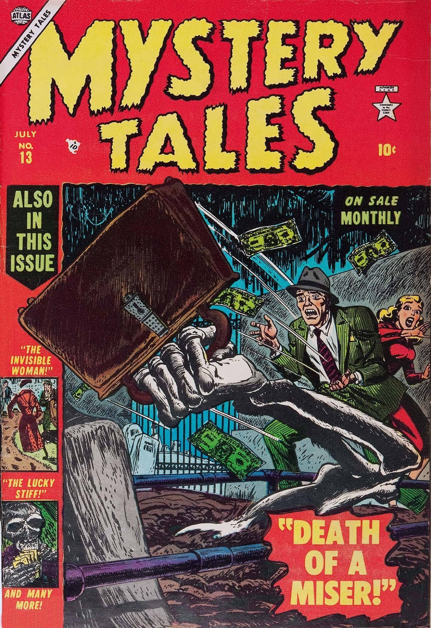 Read online Mystery Tales comic -  Issue #13 - 1