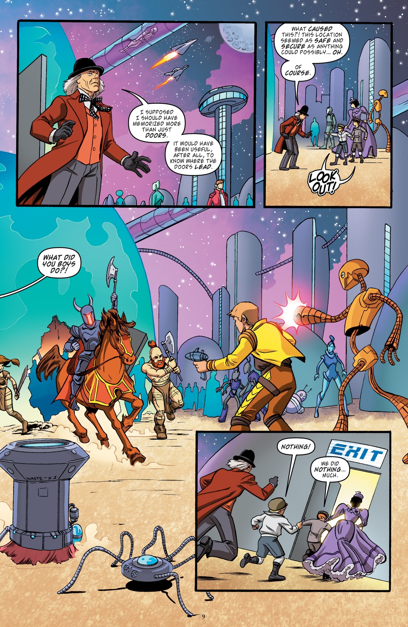 Read online Back to the Future: Tales from the Time Train comic -  Issue #1 - 11