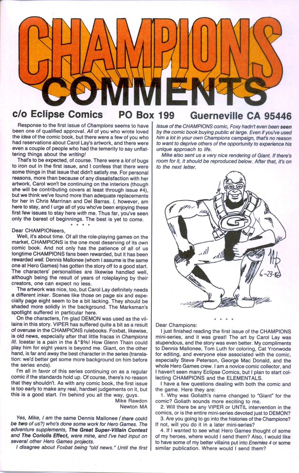 Read online Champions (1986) comic -  Issue #2 - 31