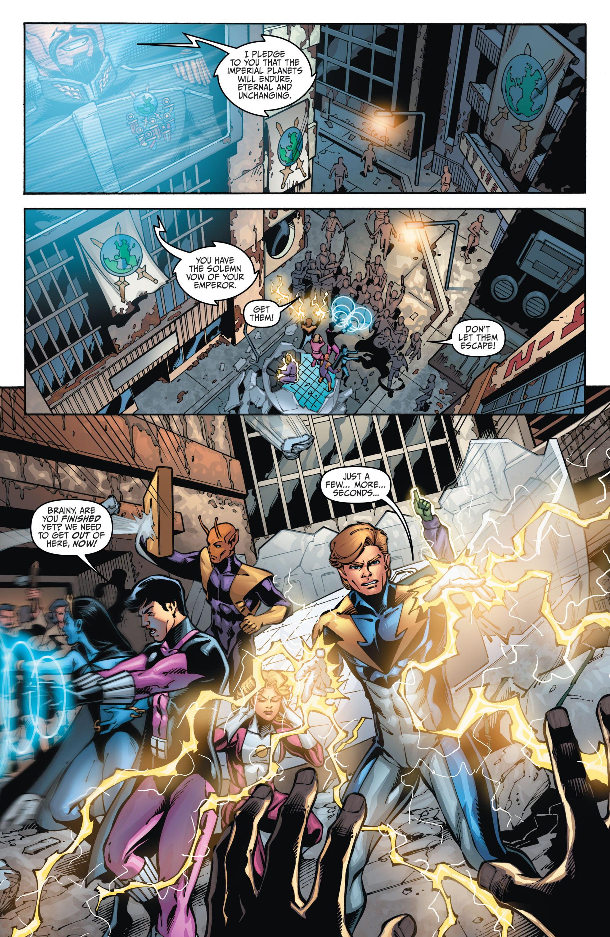 Read online Star Trek/Legion of Super-Heroes comic -  Issue #2 - 8