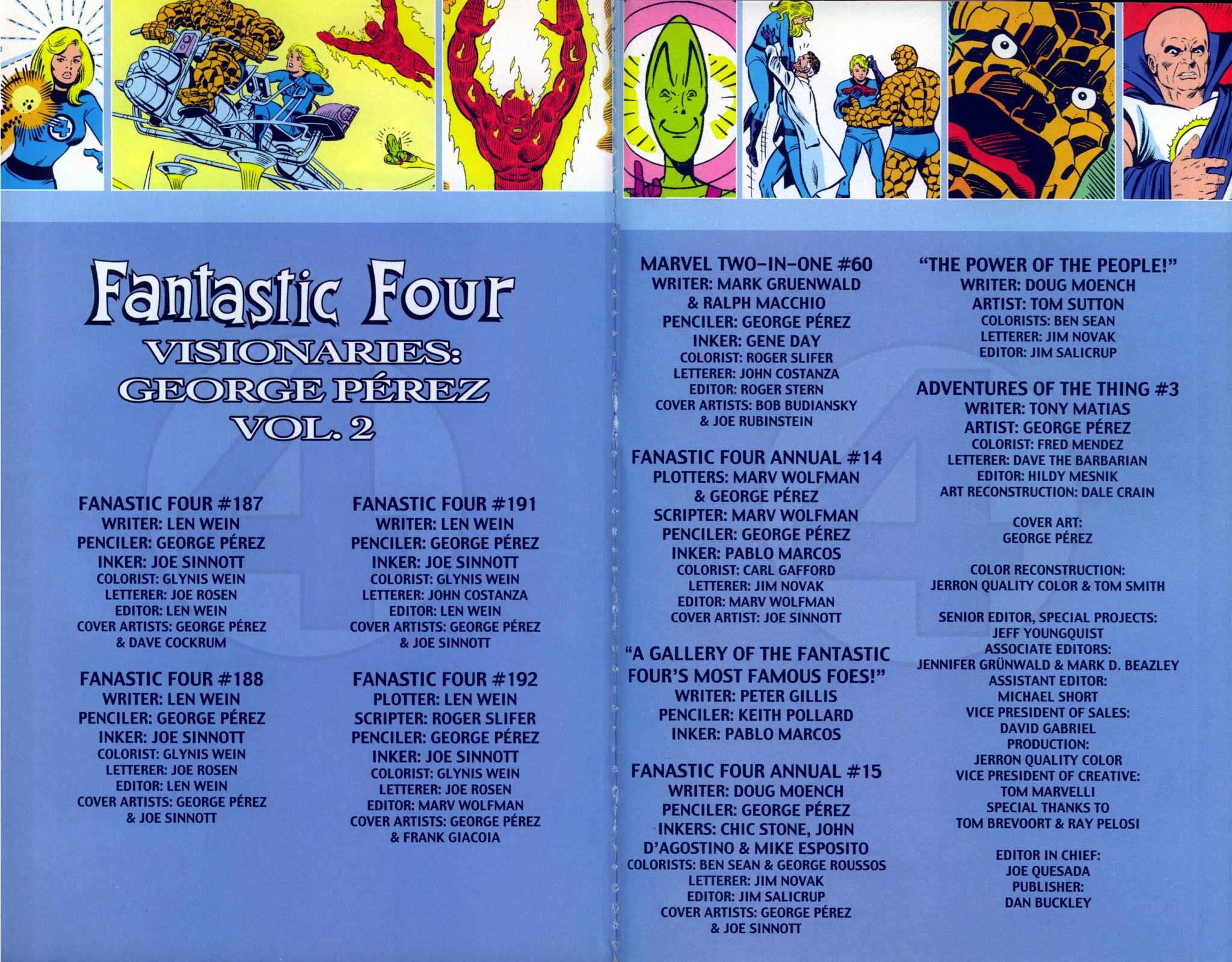 Read online Fantastic Four Visionaries: George Perez comic -  Issue # TPB 2 (Part 1) - 3