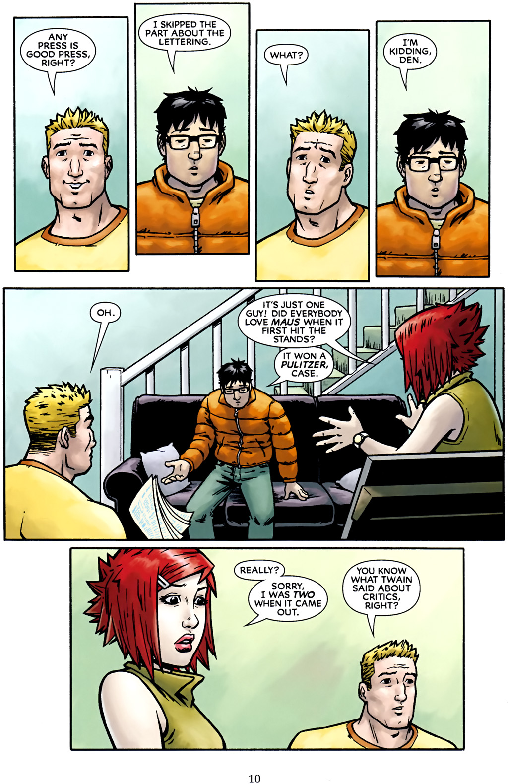 Read online The Escapists comic -  Issue #3 - 12