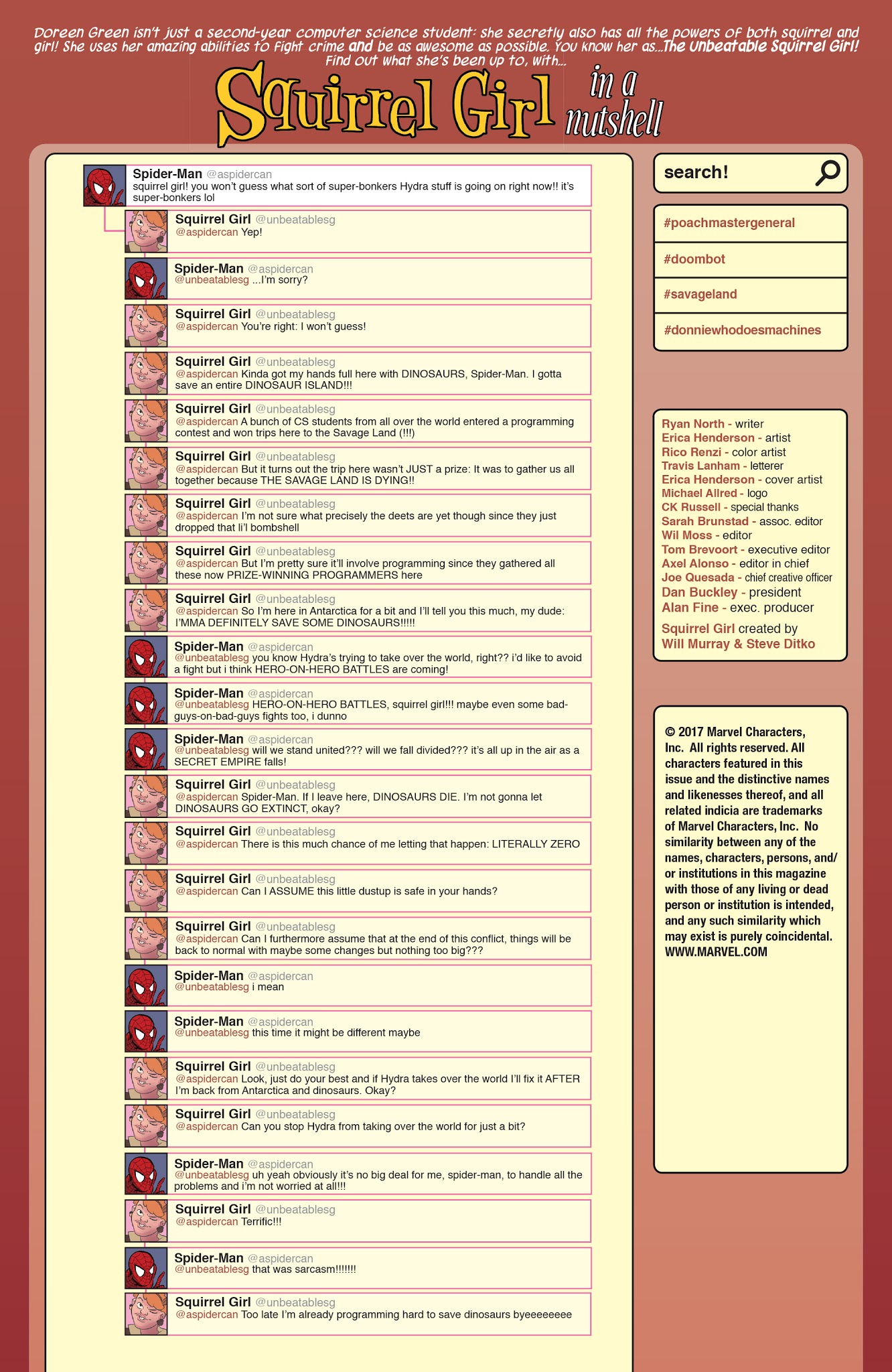 Read online The Unbeatable Squirrel Girl II comic -  Issue #23 - 2