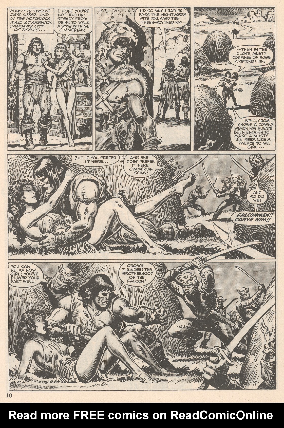 Read online The Savage Sword Of Conan comic -  Issue #104 - 10
