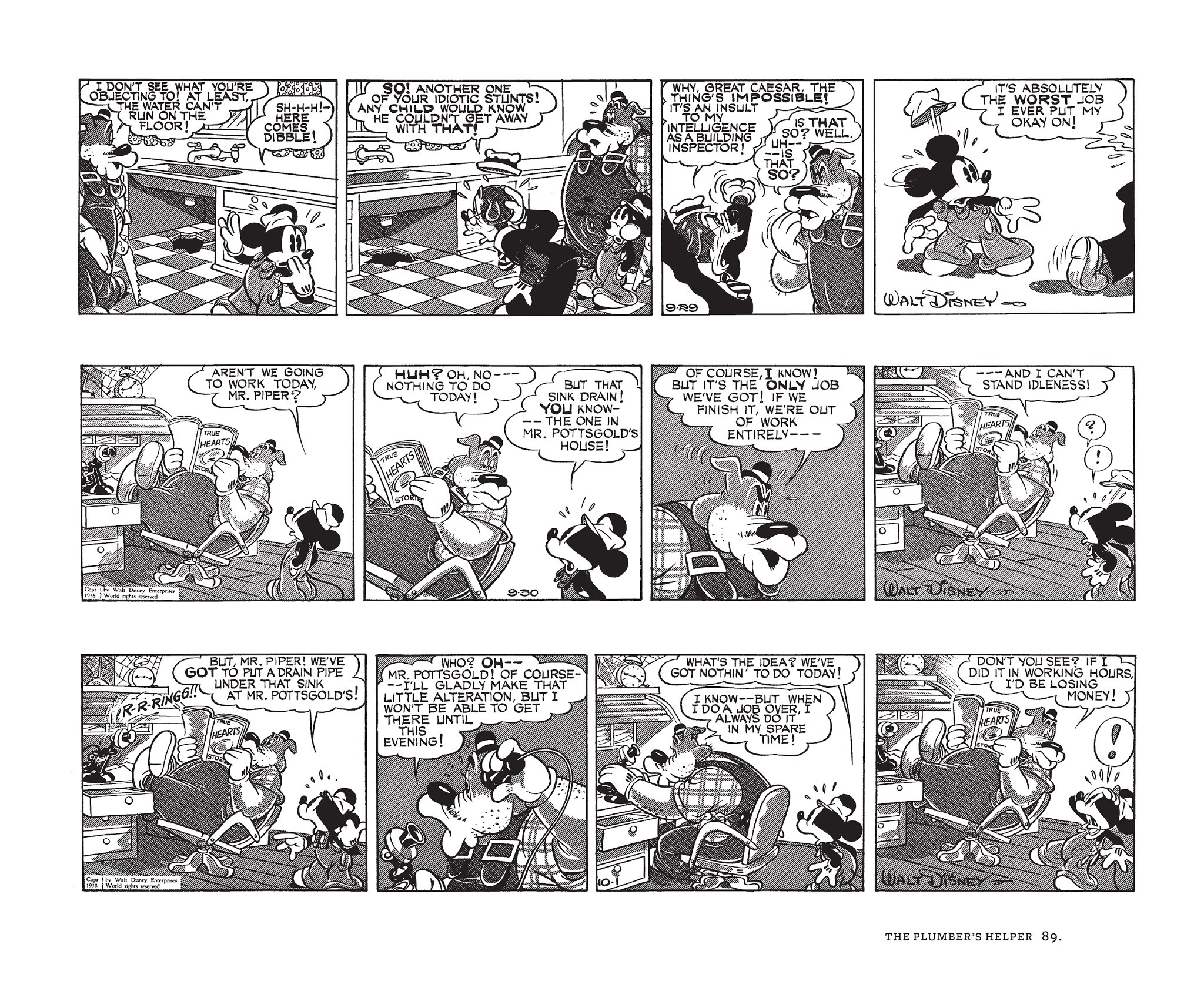Read online Walt Disney's Mickey Mouse by Floyd Gottfredson comic -  Issue # TPB 5 (Part 1) - 89