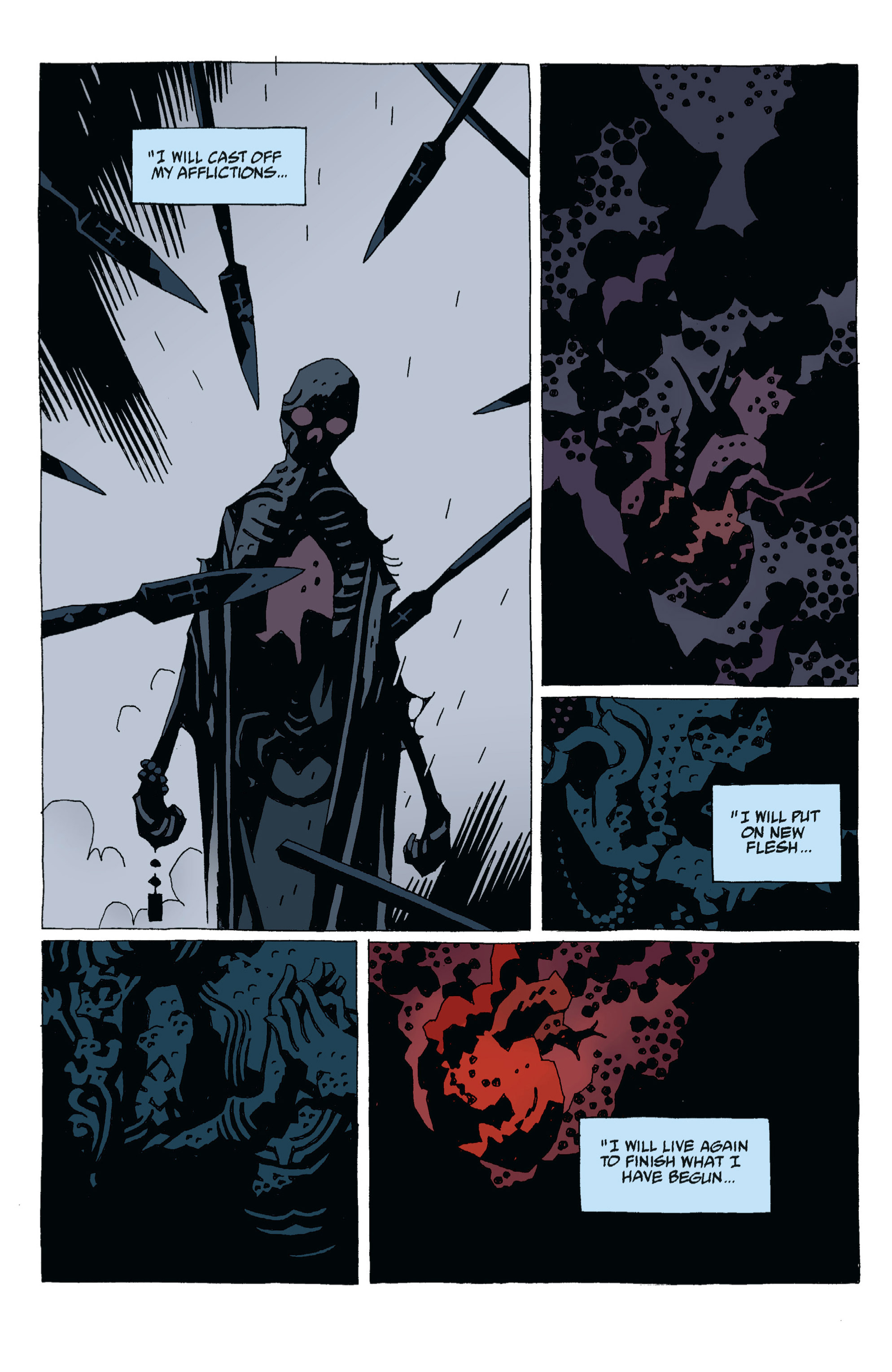 Read online Hellboy comic -  Issue #6 - 94