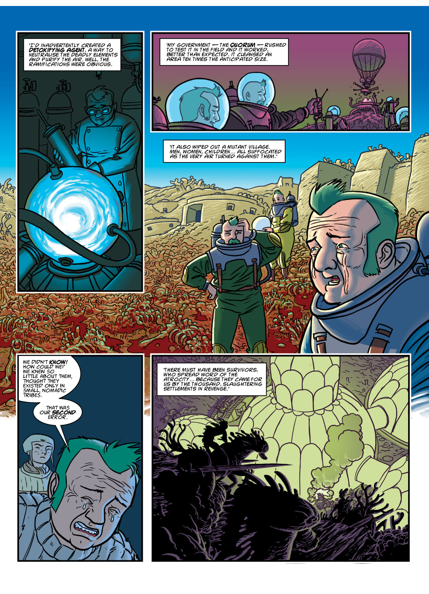 Read online Judge Dredd Megazine (Vol. 5) comic -  Issue #390 - 94