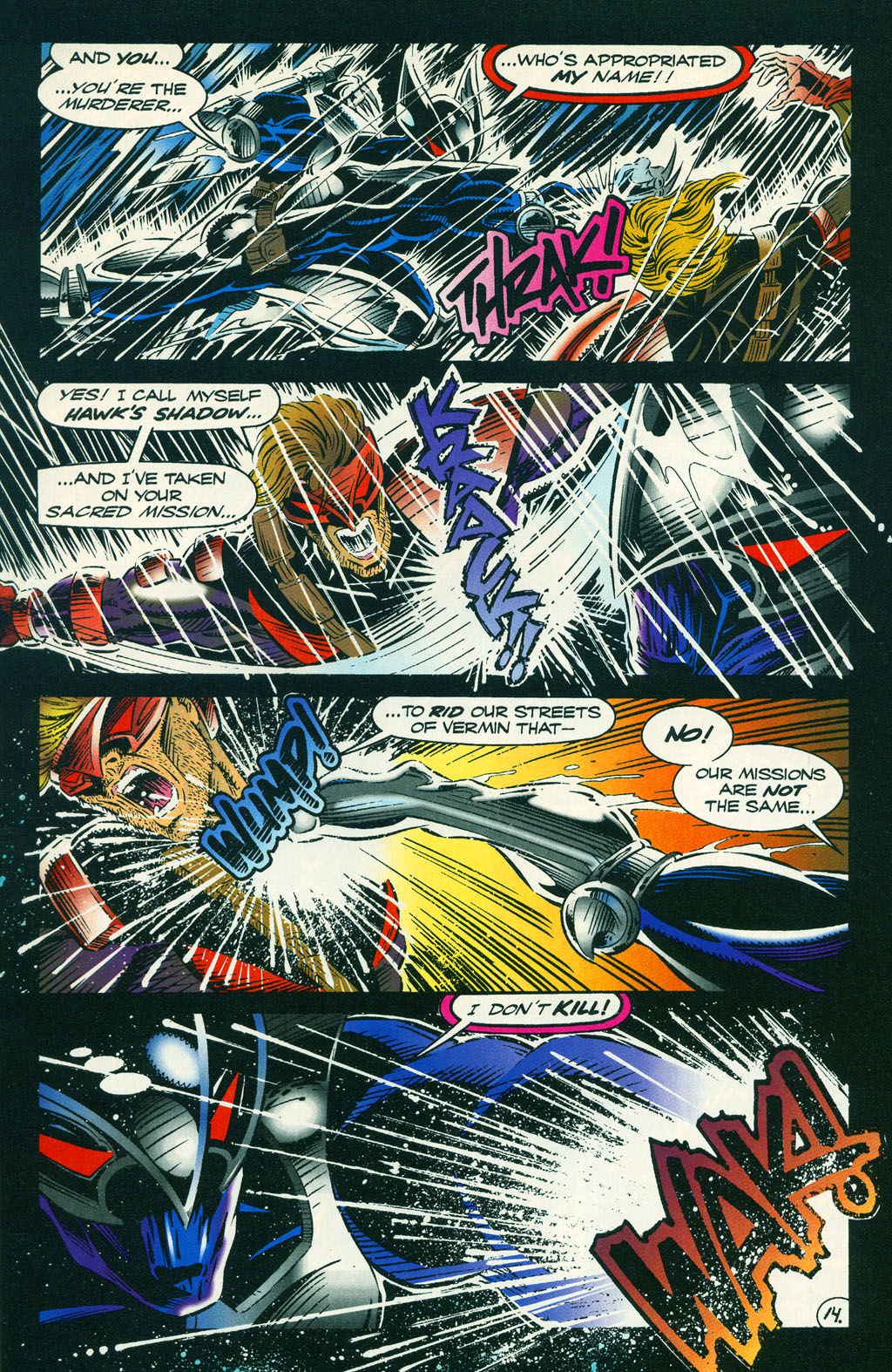 Read online ShadowHawk comic -  Issue #6 - 19