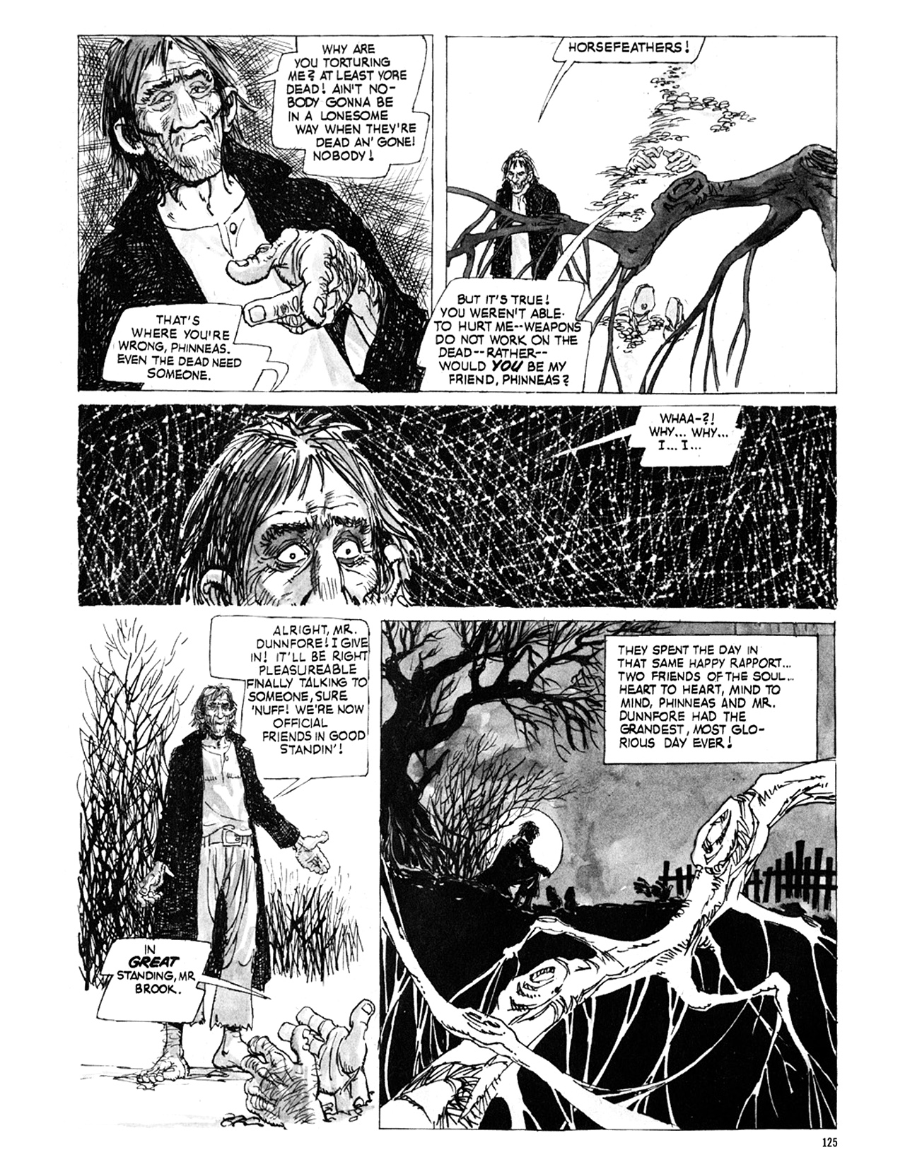 Read online Eerie Archives comic -  Issue # TPB 9 - 126